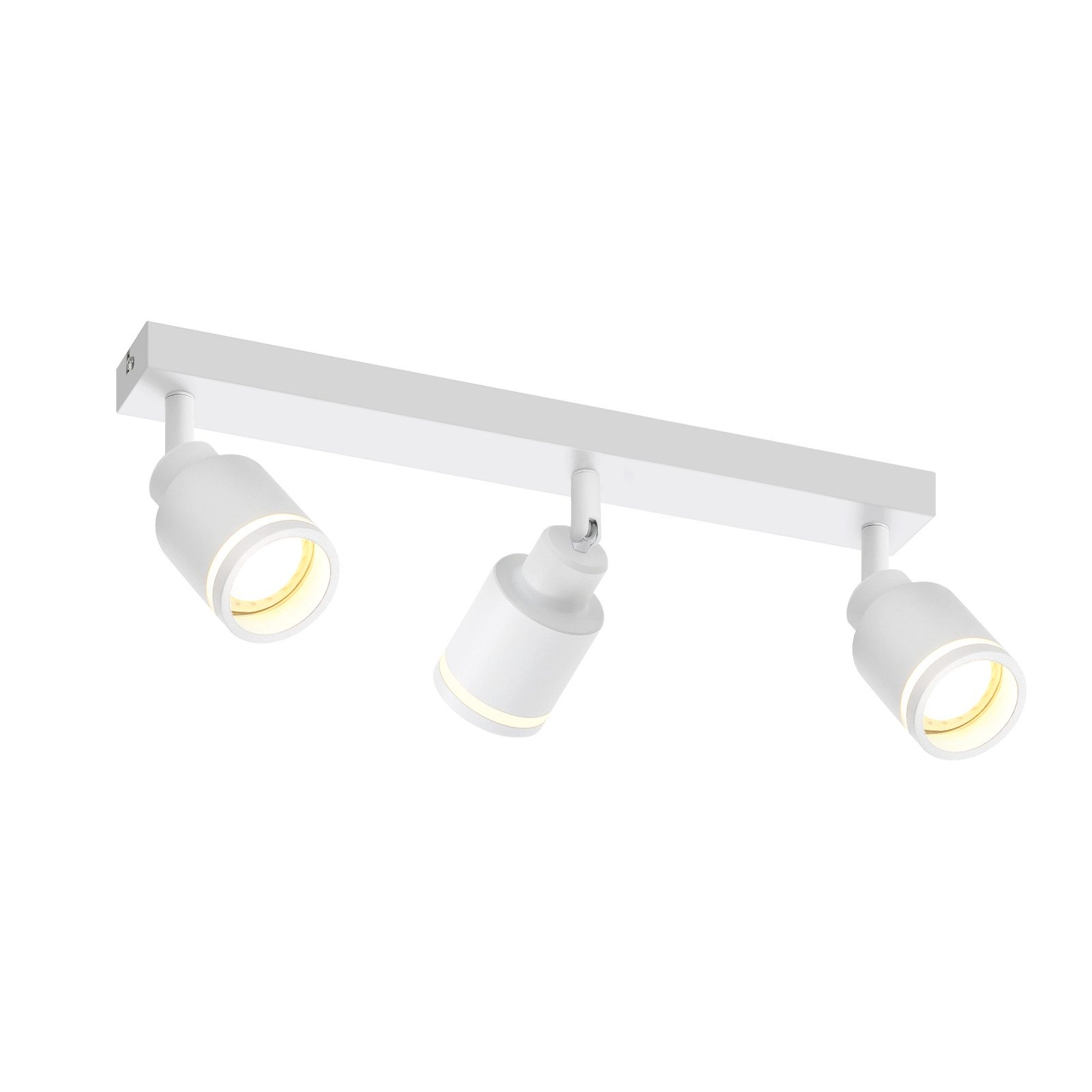 ZMH Deckenstrahler 3 Flammig Schwenkbar 355° Modern Deckenlampe Flurlampe S günstig online kaufen