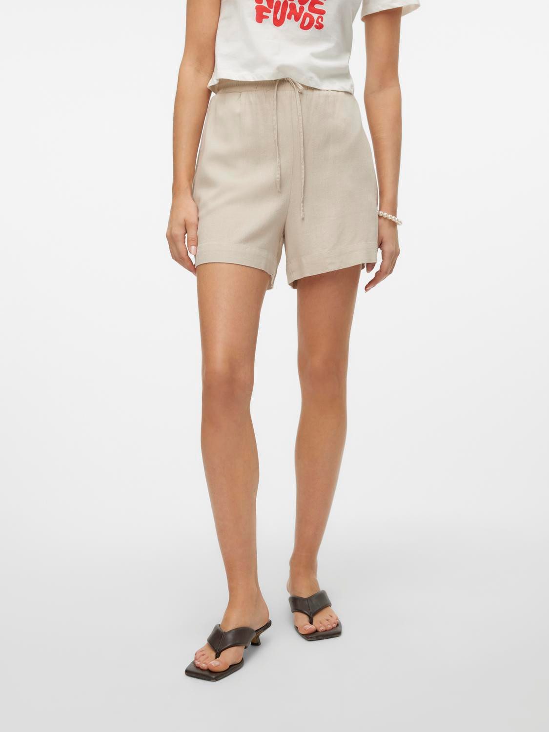 Vero Moda Shorts VMMYMILO HW PAPERBAG günstig online kaufen