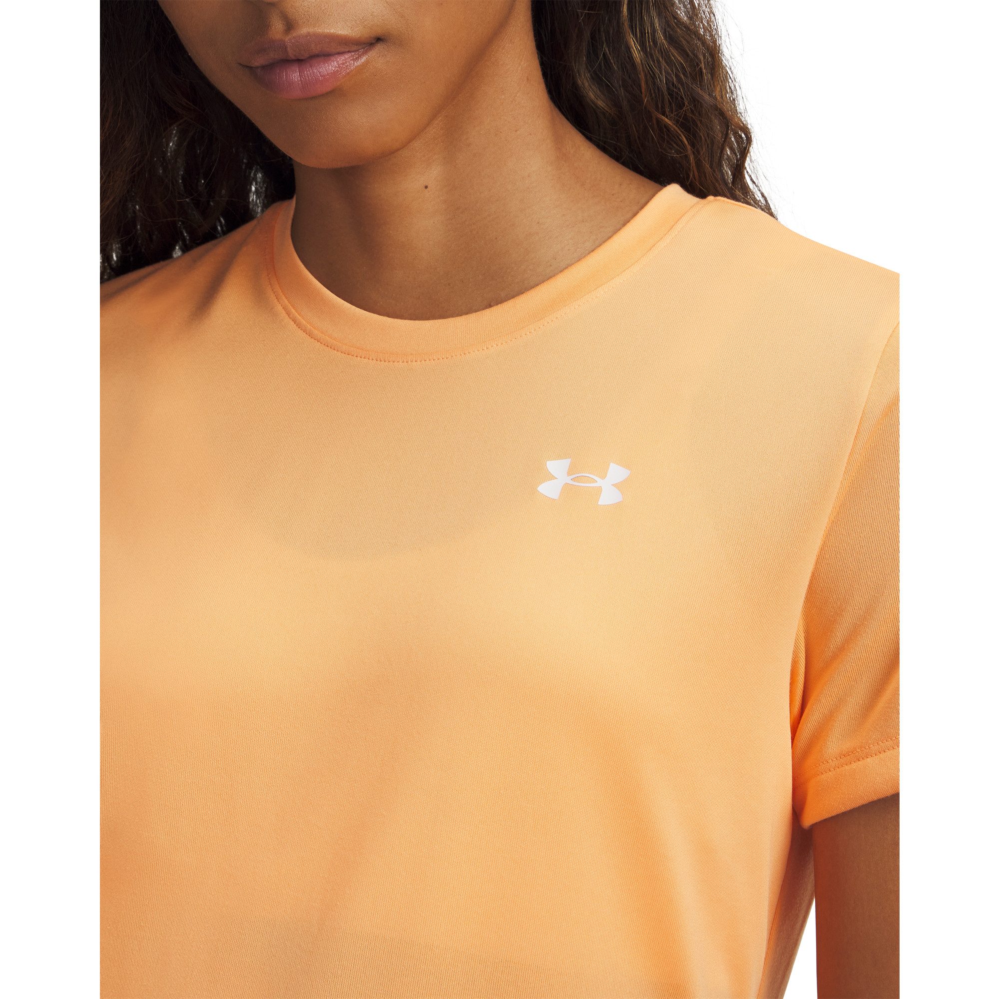 Under Armour® T-Shirt Under Armour Damen T-Shirt Tech SSC- Solid 1384231