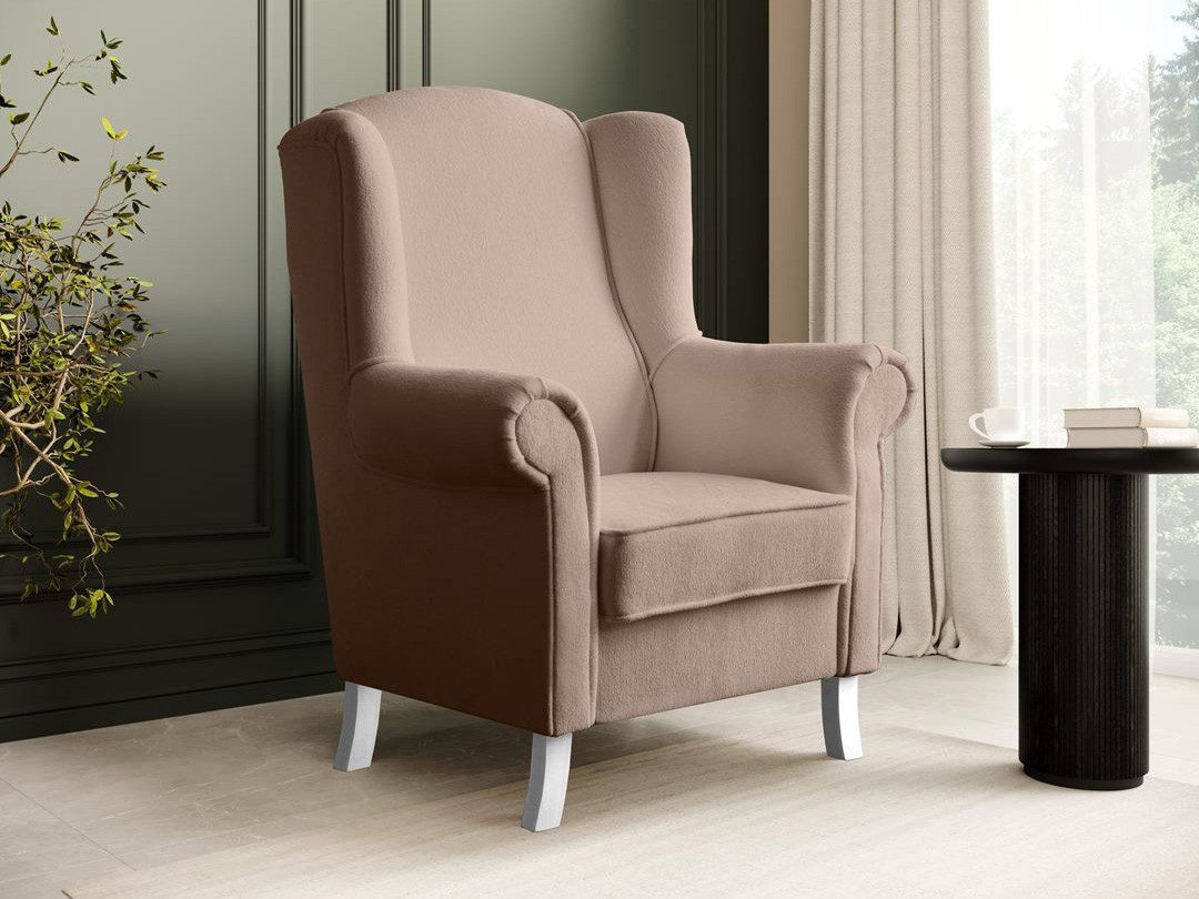 Beautysofa Ohrensessel LEONARDO Sessel Wohnzimmersessel, Fernsehsessel