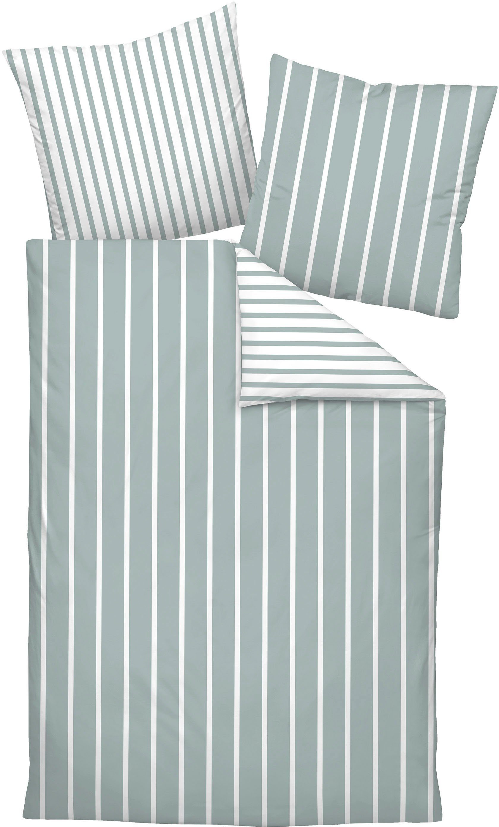 Janine Kissenbezug Mako-Satin Kissenhülle 40 x günstig online kaufen
