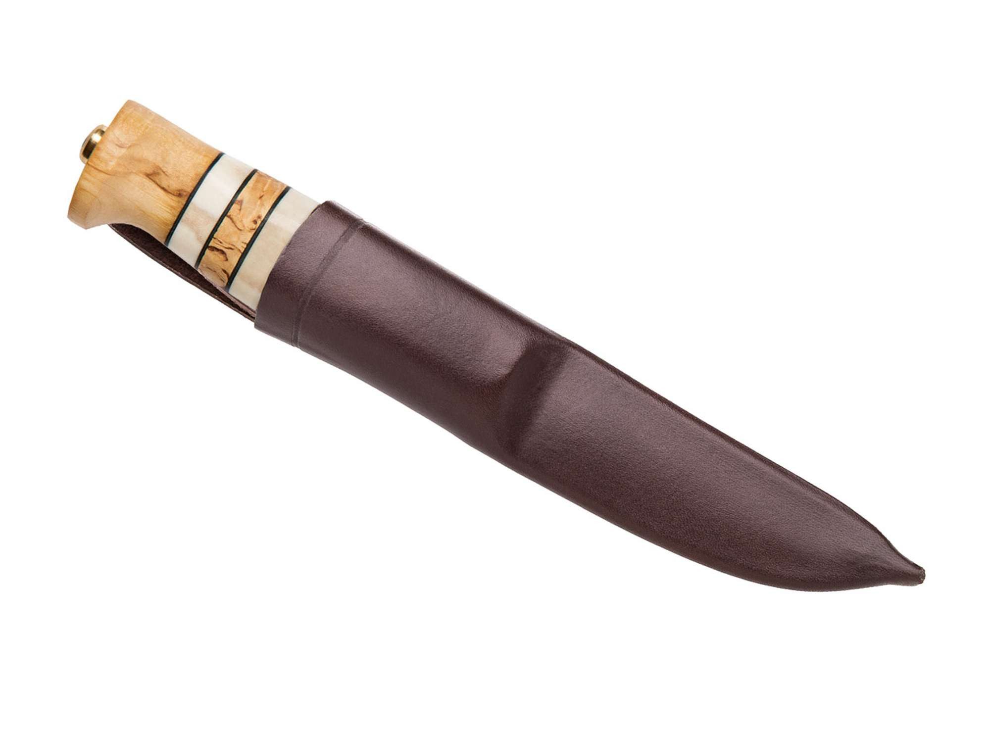 Helle Universalmesser Helle Arv Outdoormesser Laminatstahl Birke Leder Norwegen
