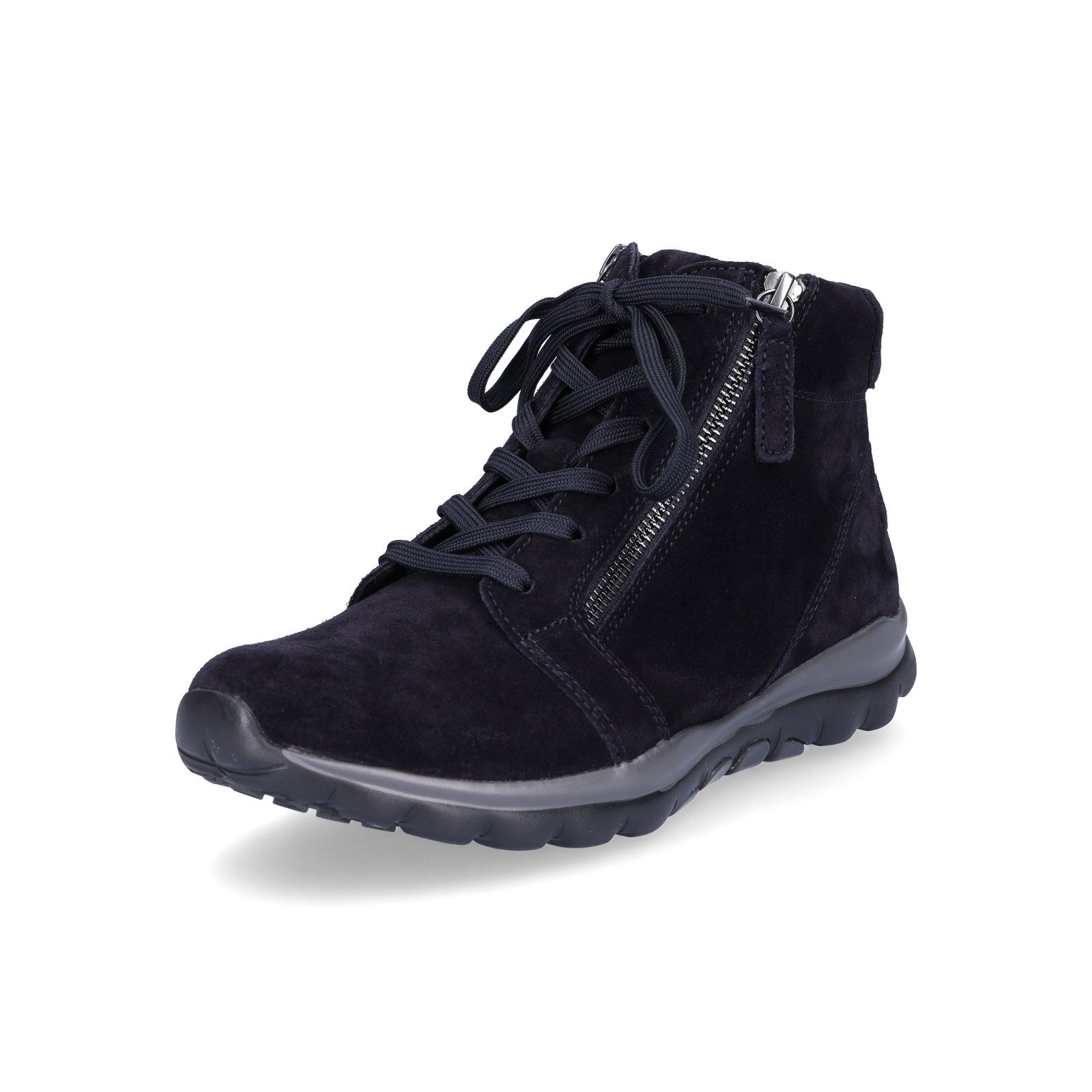Gabor Damen Schnürstiefelette blau Stiefelette