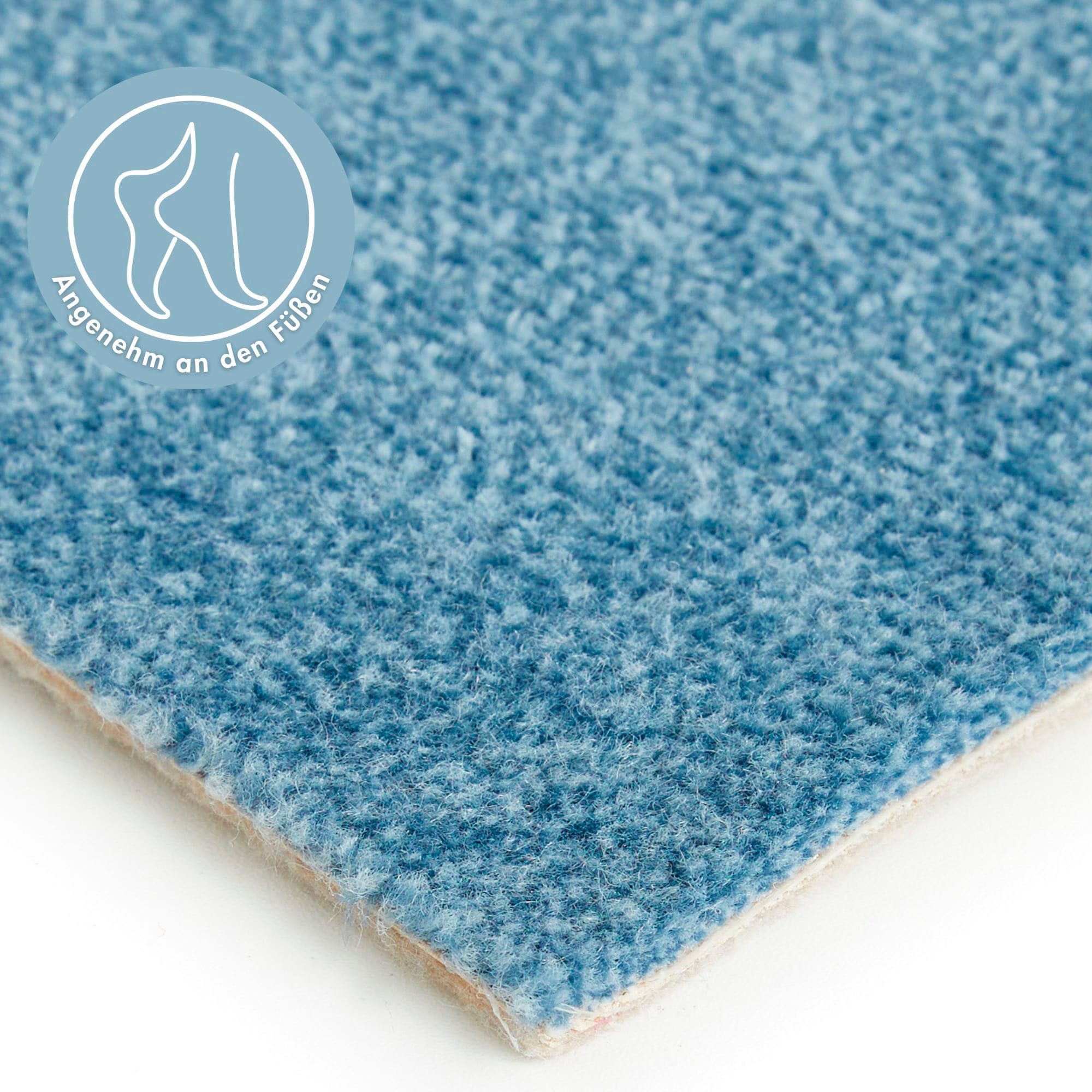 Andiamo Teppichboden Catania, Velours, Made in Belgium, rechteckig, Höhe: 7,5 mm, meliert, Breite 400 cm oder 500 cm, strapazierfähig & pflegeleicht