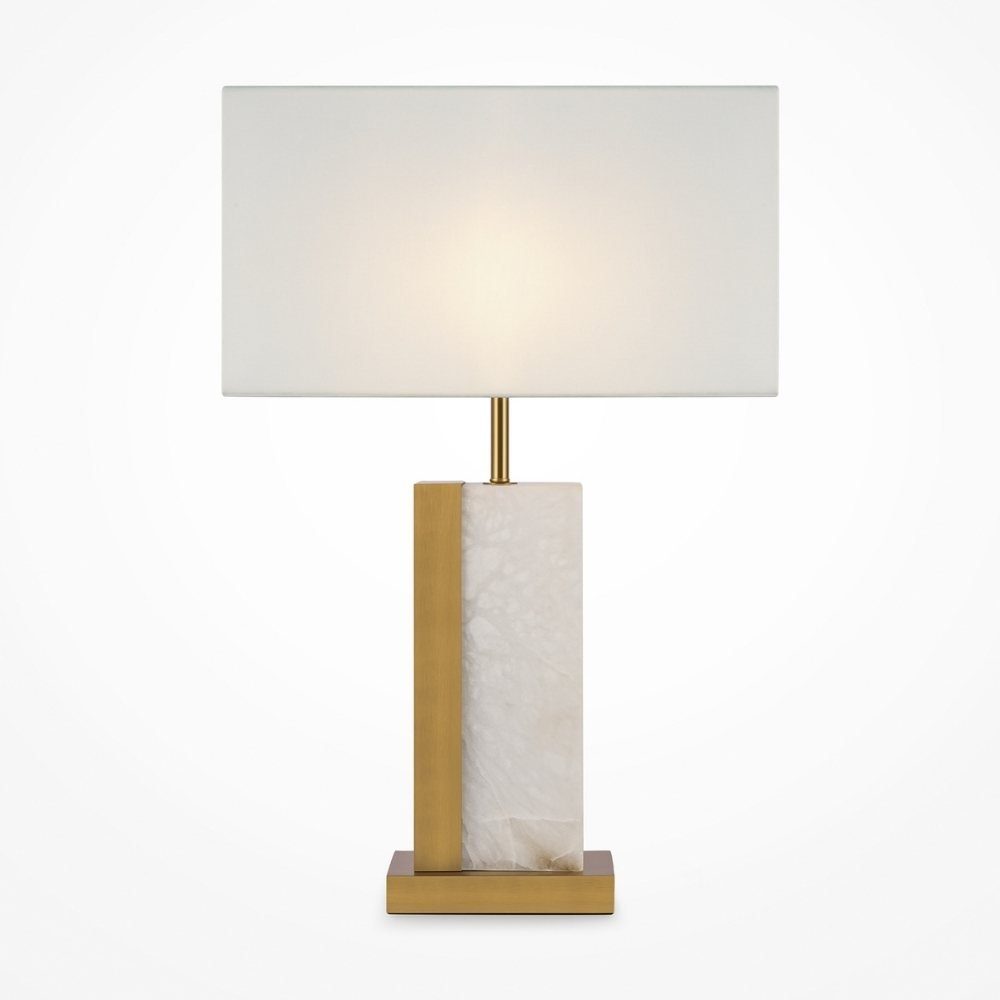 click-licht Tischleuchte Tischleuchte Bianco Weiß warmweiss, E27 eckig, und Nein, in enthalten: Tischleuchte, keine Tischlampe Angabe, Nachttischlampe, Gold Leuchtmittel