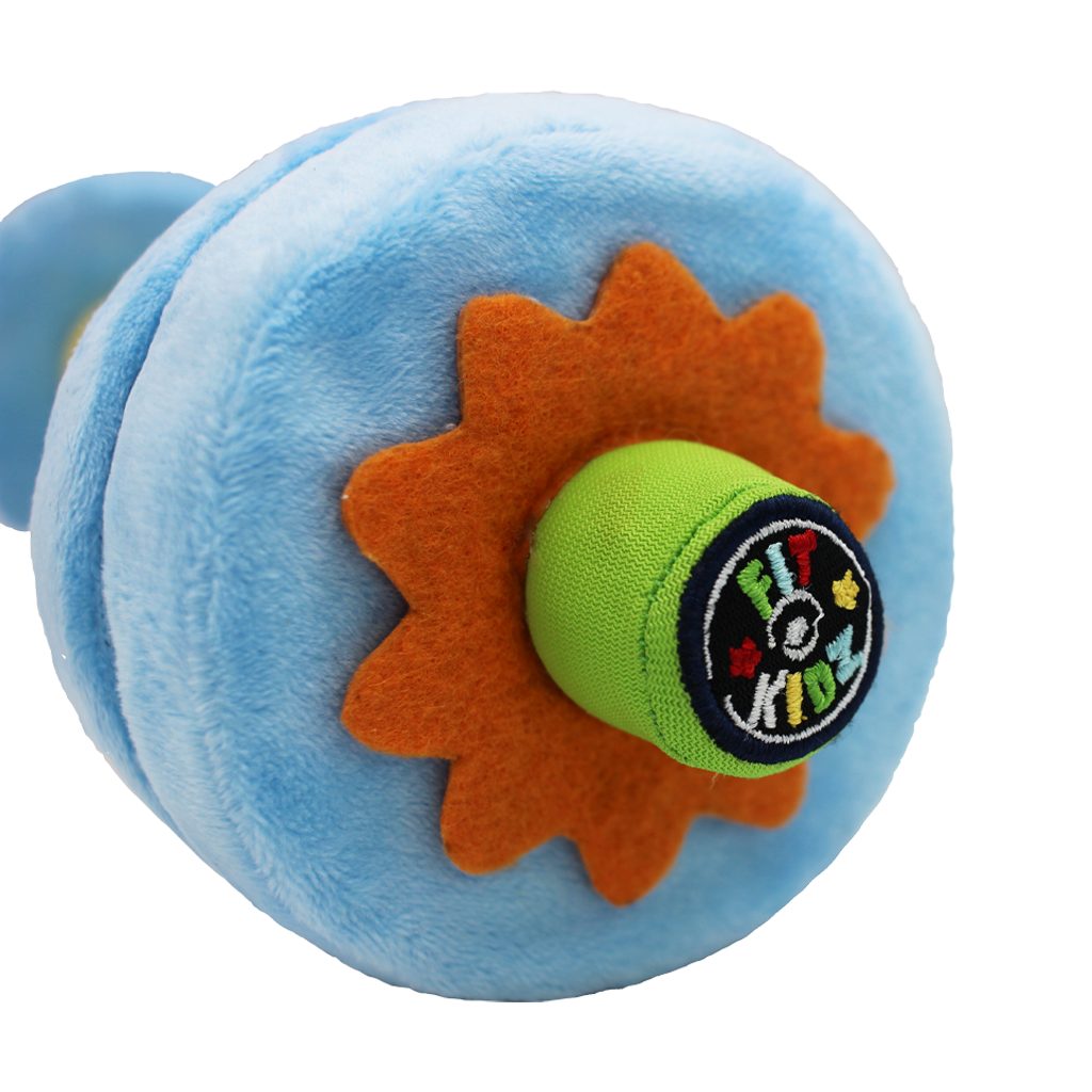 FitKidz Kuscheltier Barbell Soft Toy Langhantel Plüsch Kinder Fitness Sport günstig online kaufen