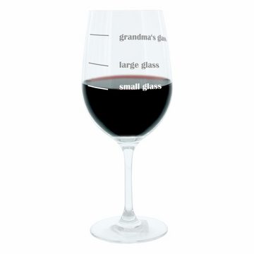 LEONARDO Weinglas XL Grandmas Glass, Glas, lasergraviert