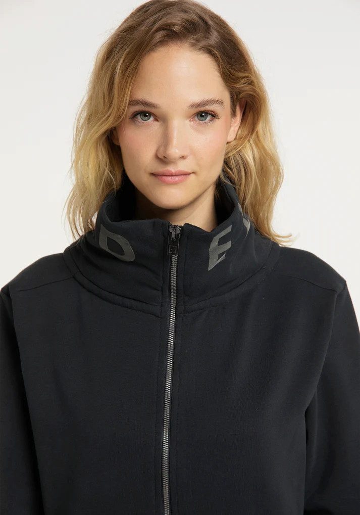 Elbsand Sweatjacke Elbsand, Alvis Sweatjacke mit stylischem Kragen hoher Kragen