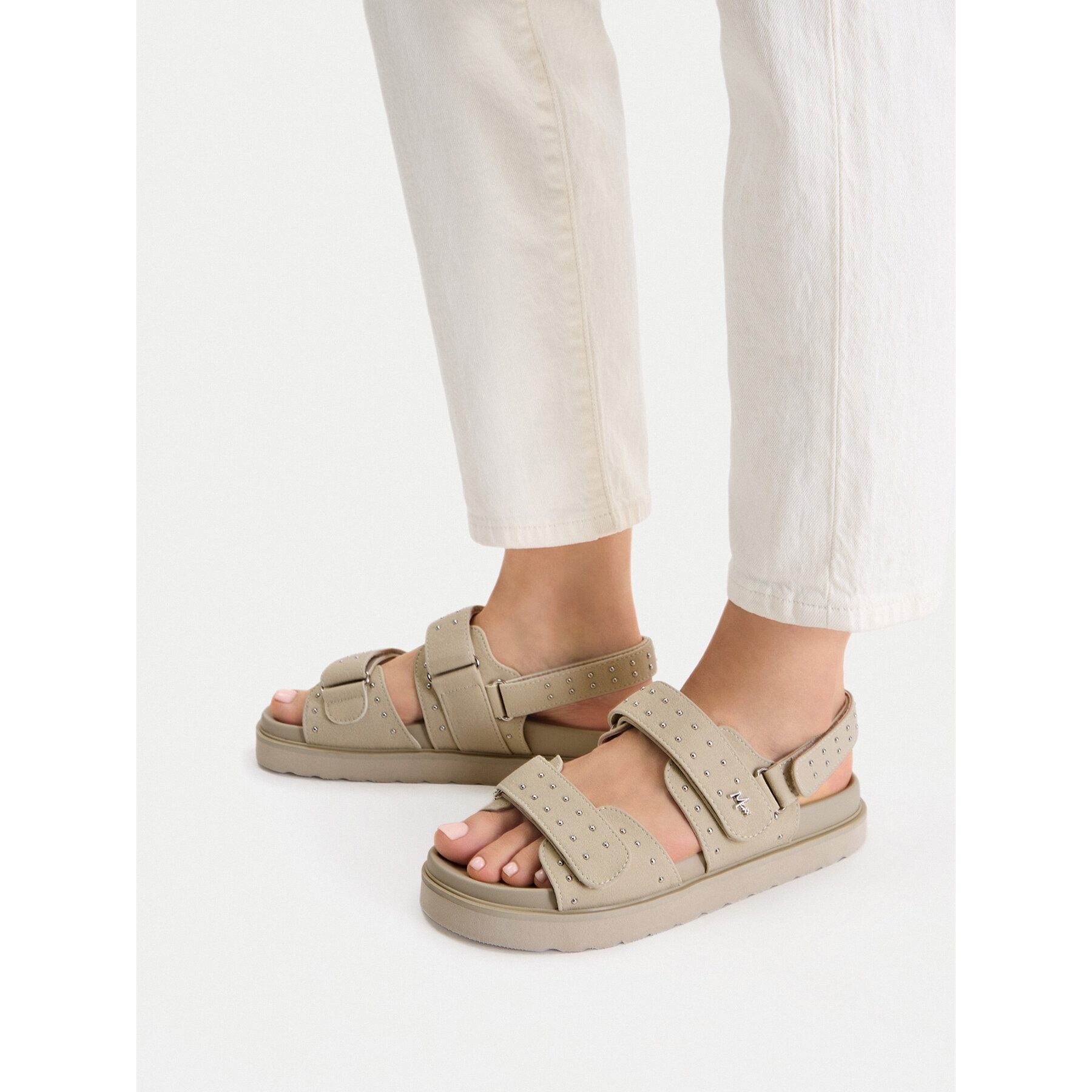 Mexx Mexx Damen-Sandalen Beige Sandale