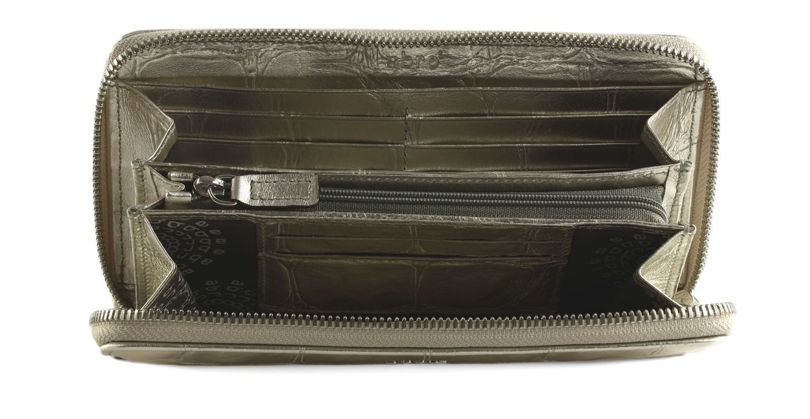 Abro Geldbörse Wallet, aus echtem Leder günstig online kaufen