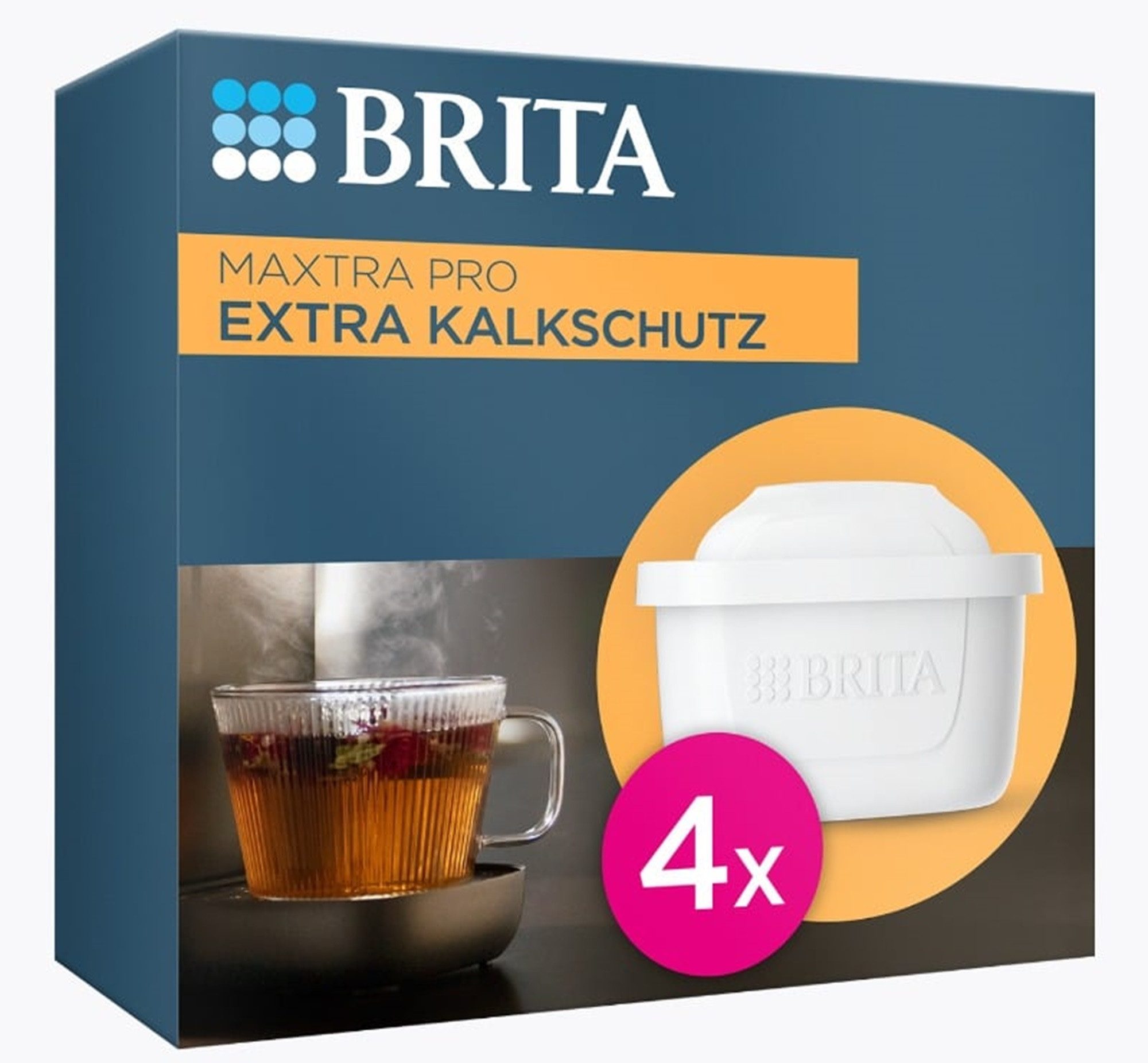 Wasserfilter Kartuschen MAXTRA PRO Extra Kalkschutz (4er Pack)