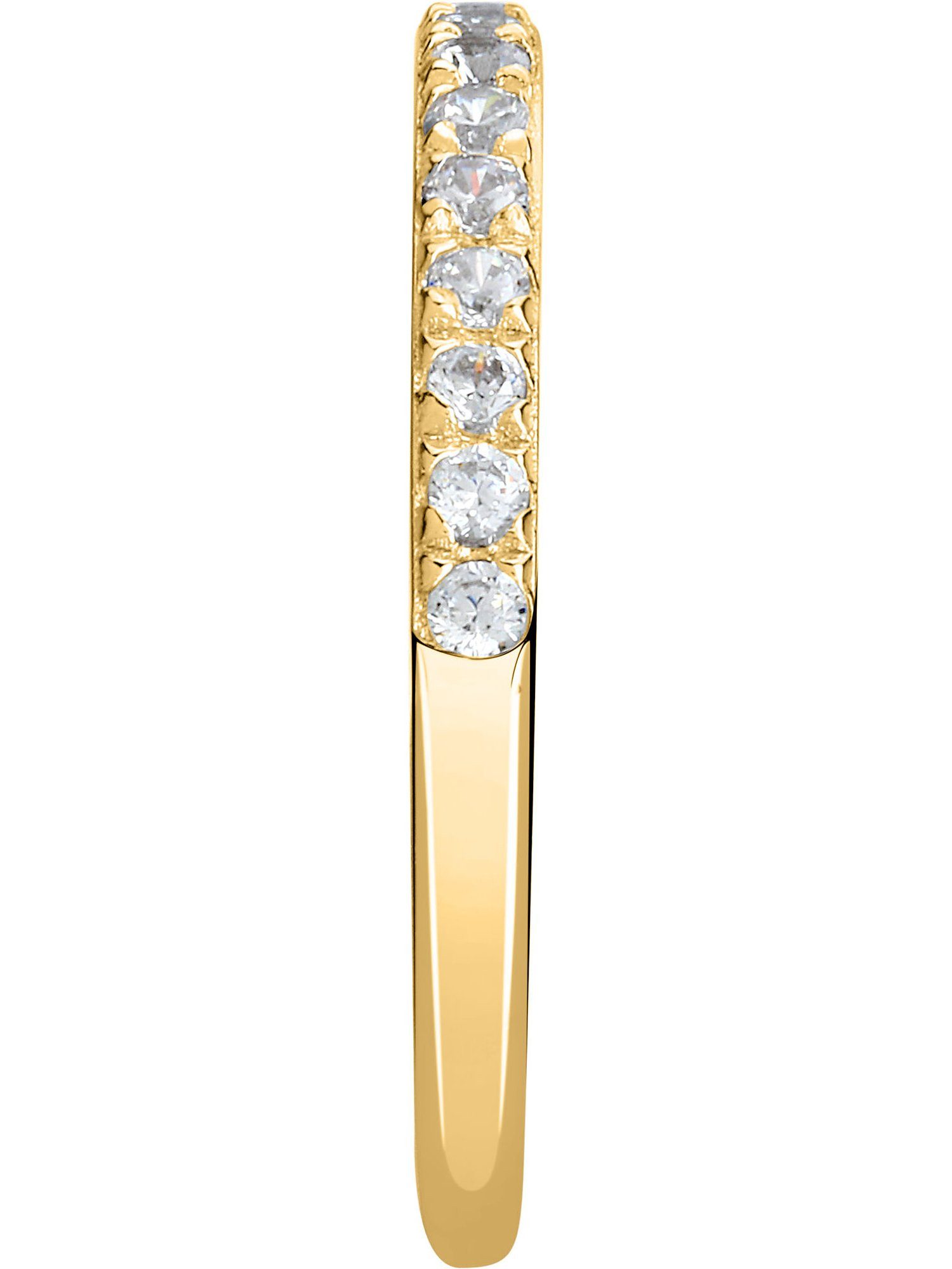 CHRIST Diamantring CHRIST Damen-Damenring 585er Gelbgold 14 Diamant günstig online kaufen