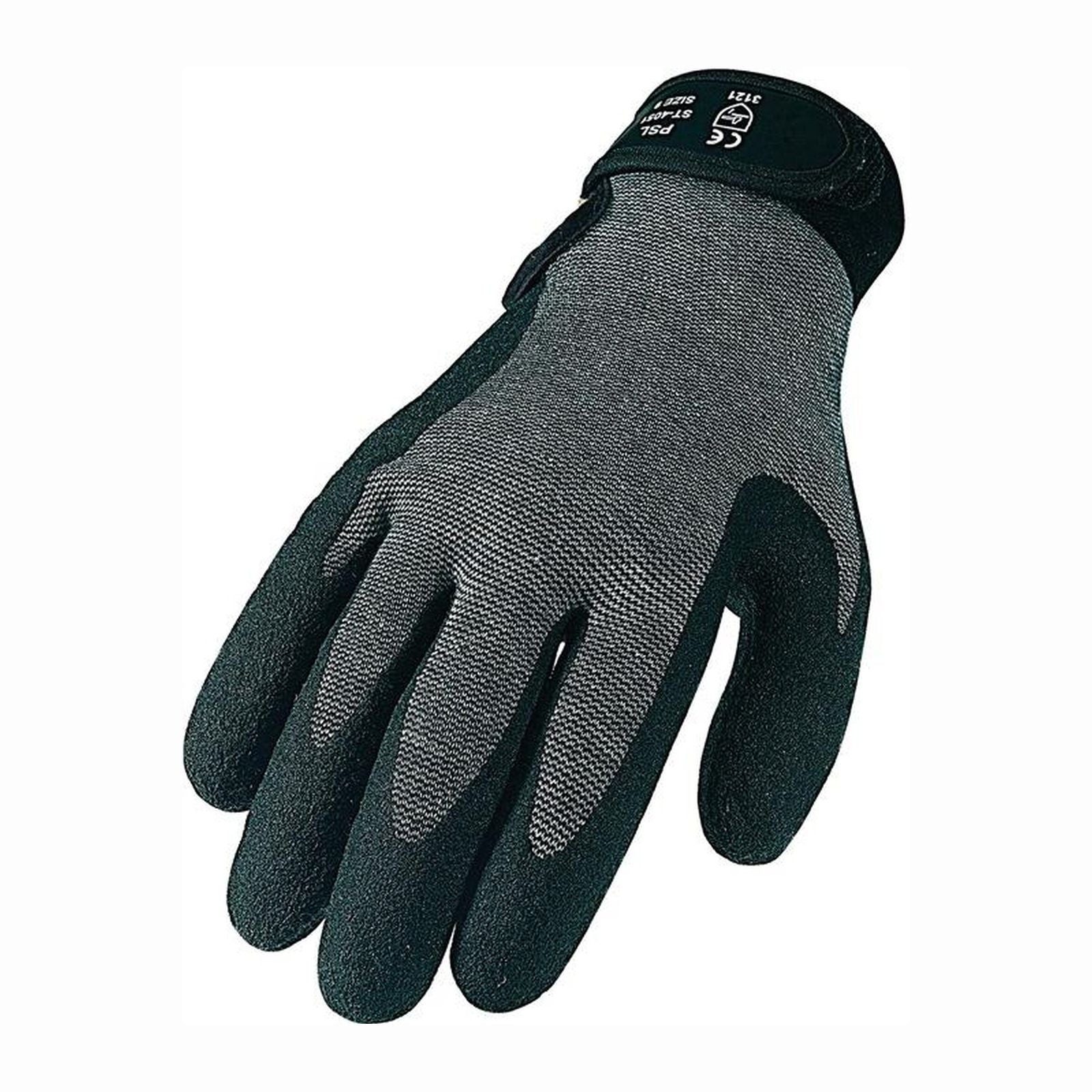 ASATEX Mechaniker-Handschuhe ASATEX Handschuhe grau Klettverschluss Gr. 8 - 3790/8