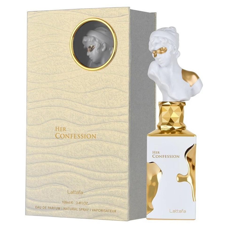 Lattafa Eau de Parfum Her Confession, Glasflakon, Parfüm EDP, Damenduft