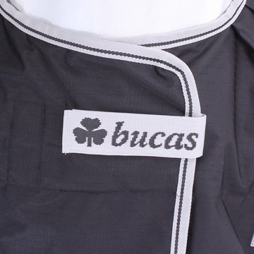 Bucas Pferde-Thermodecke Bucas Anniversary Turnout Medium SF 200g - Black/Silver