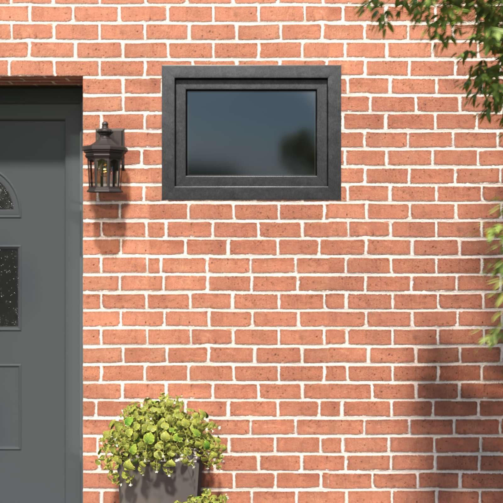 vidaXL Fenster Kipp- und Drehfenster für den Keller RISOR 80 x 60 cm, (1 St)