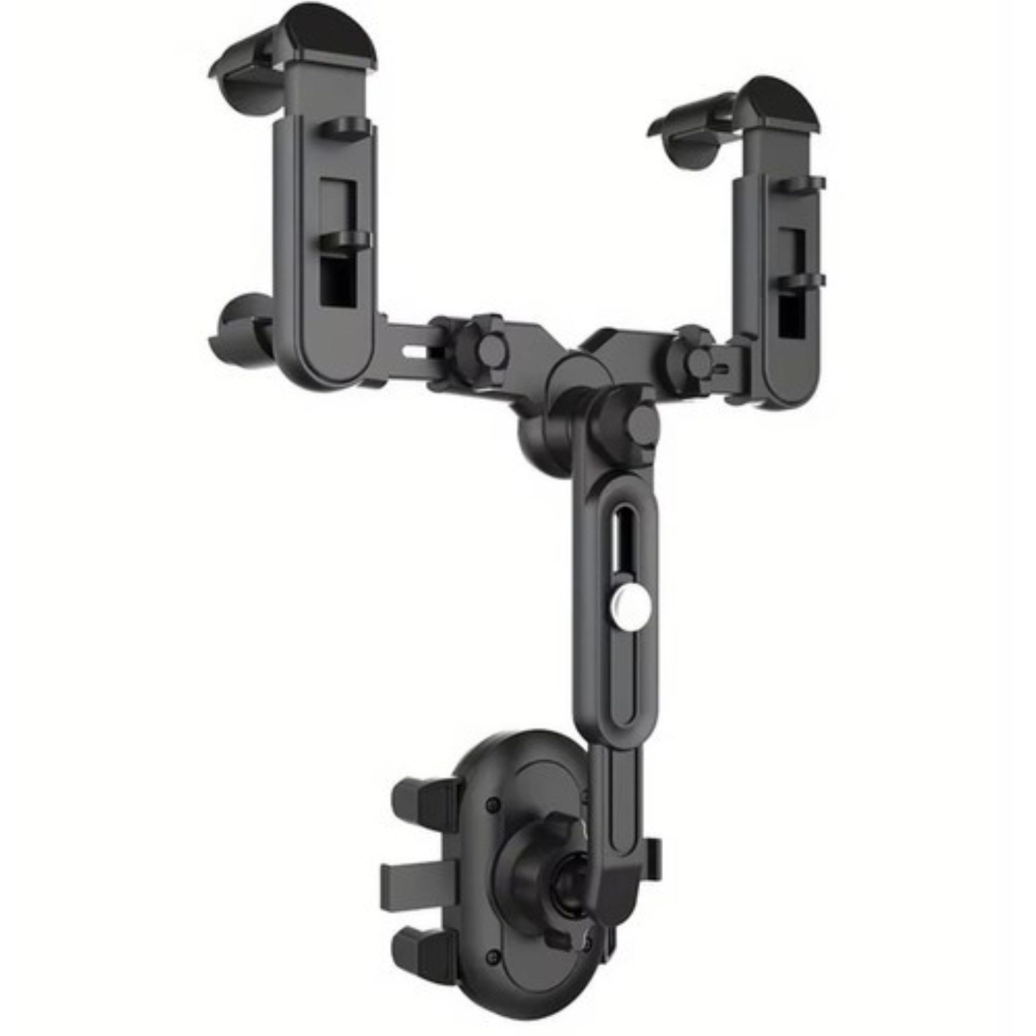 XTROBB Handy-Halterung Spiegelhalterung Handyhalterung mit 360°-Drehung für den Rückspiegel, (bis 7,7 Zoll, Universeller Auto-Handyhalter für Spiegelmontage mit – Bild 5 von 5