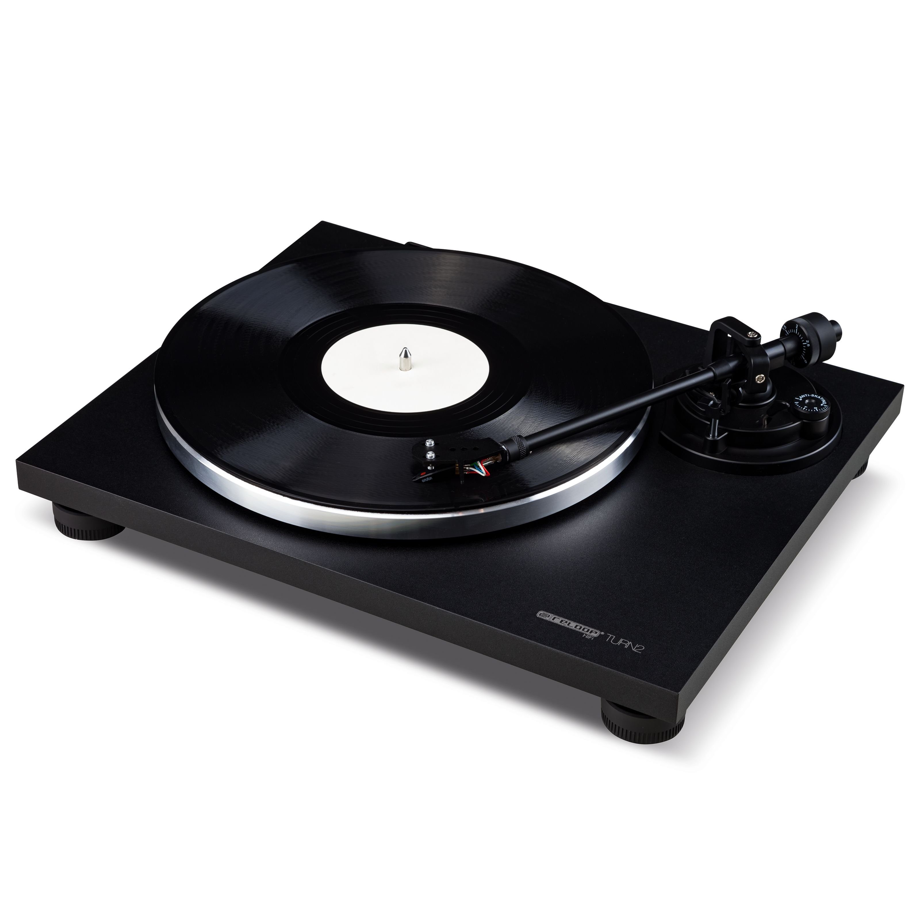 Reloop® Plattenspieler (TURN2 Black - Hifi Plattenspieler)