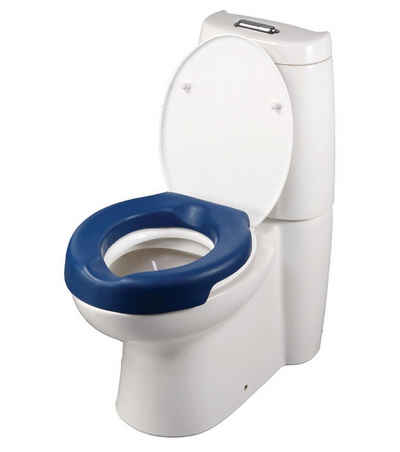 CARELINE Soft-Toilettensitzerhöhung Erhöhung für WC-Sitz Soft, 5 cm