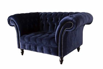JVmoebel Chesterfield-Sessel, Sessel Chesterfield Klassisch Design 1.5 Sitzer Couch