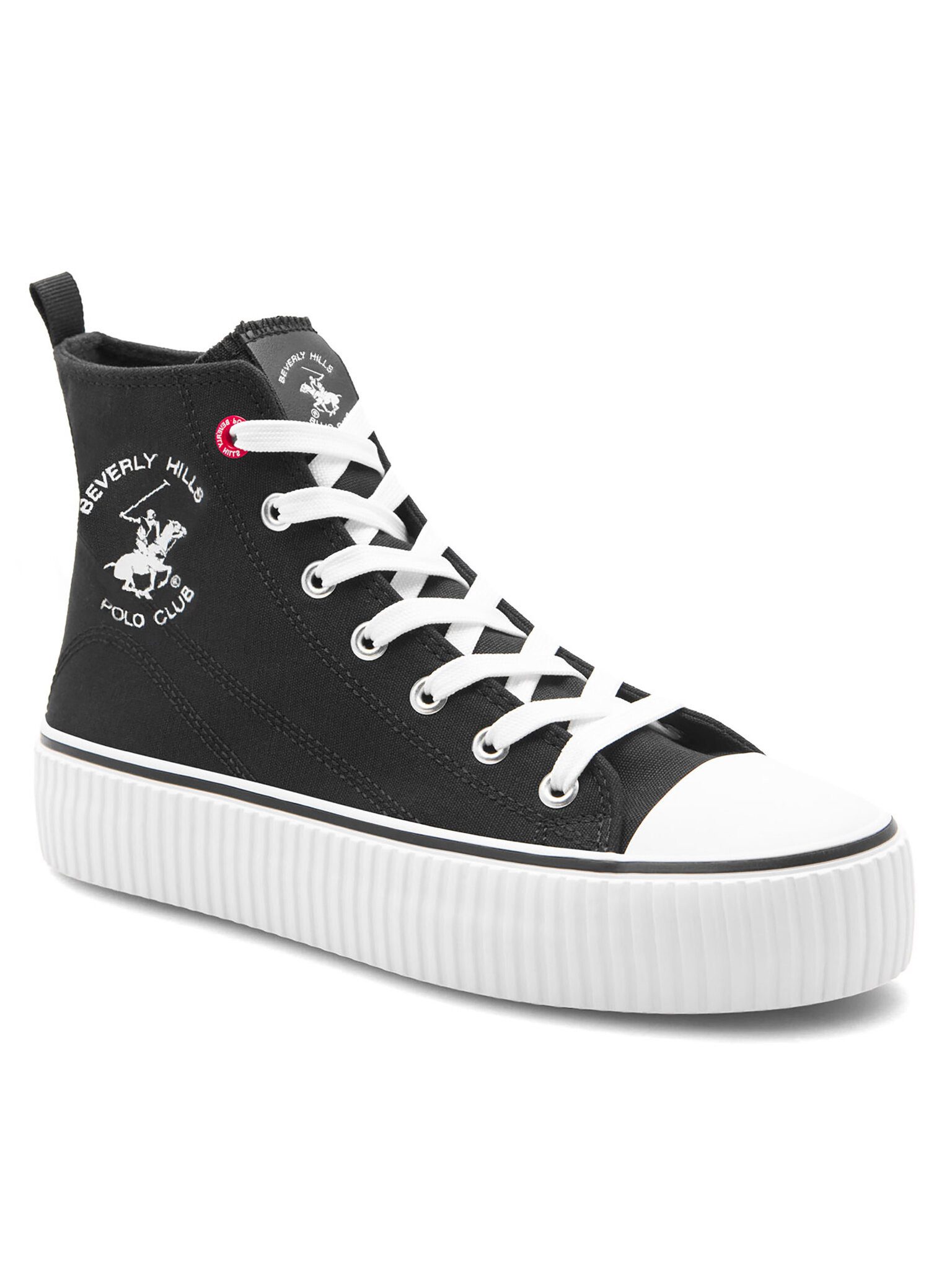Sneakers aus Stoff BHPC026M Schwarz Sneaker
