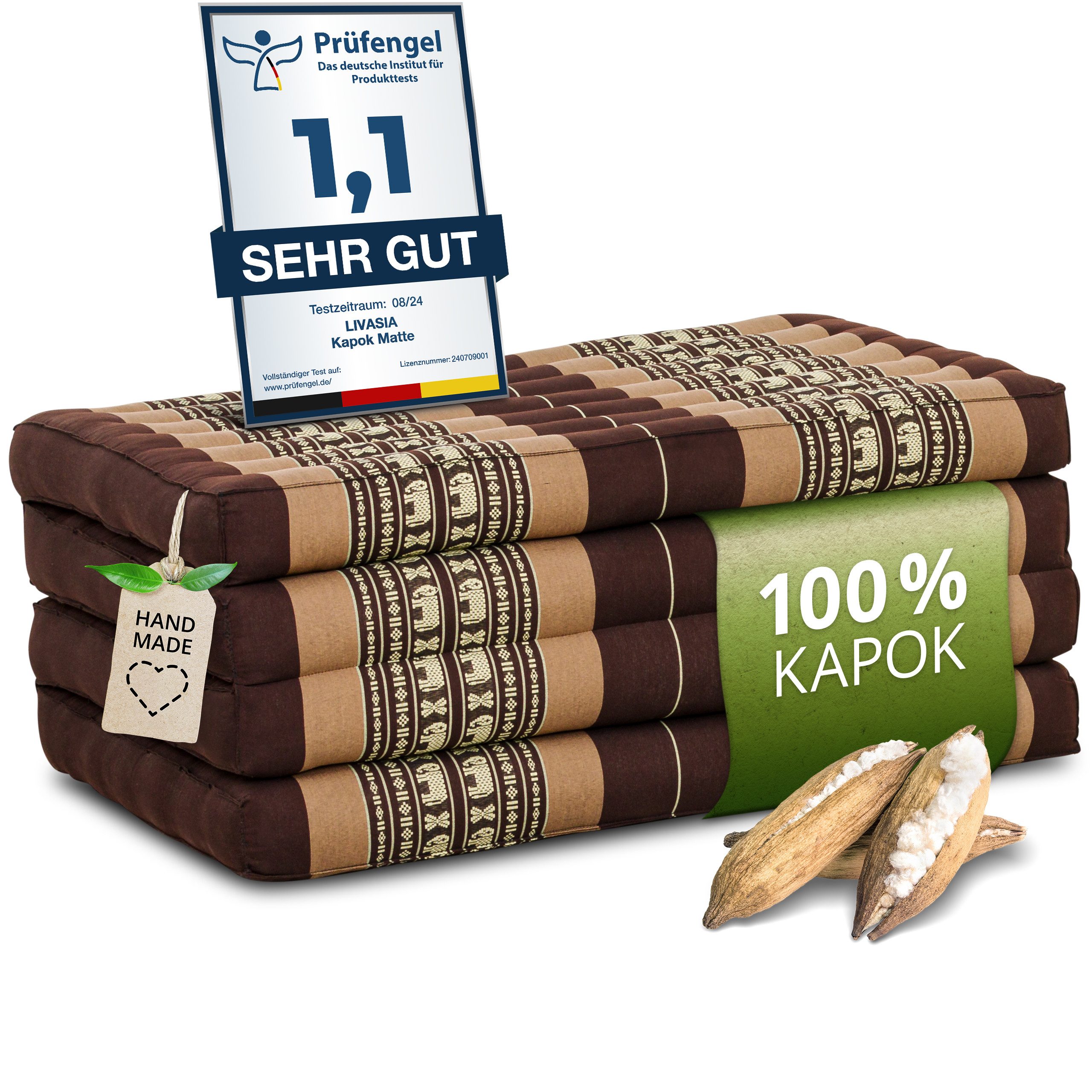 Klappmatratze Klappmatratze 80 cm Classic vegan und günstig online kaufen