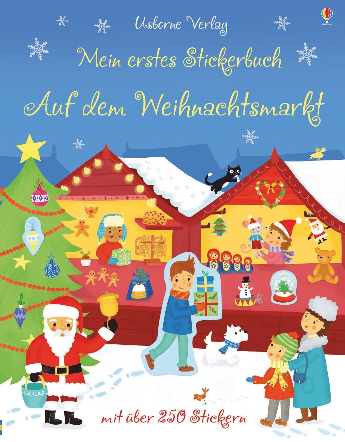 Mein erstes Stickerbuch: Auf dem Weihnachtsmarkt / James Maclaine, X