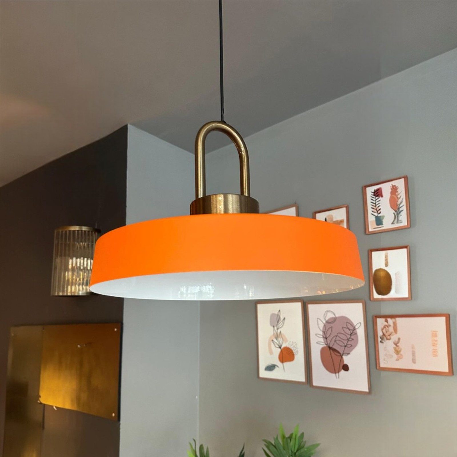 Bamyum Pendelleuchte Ace-Lock Vintage, Industrial aus Metall E27 Hängelampe, ohne Leuchtmittel