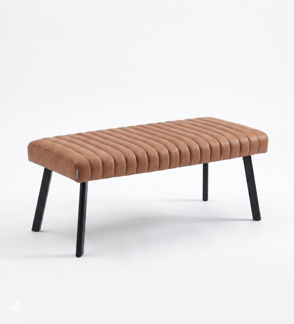 Xlmoebel Bank Beige Sitzbank im modernen, minimalistischen Design für Esszimmer (Mehrsitzer-Sitzer Sitzbank, 1-St., Sitzbank), Made in Europa