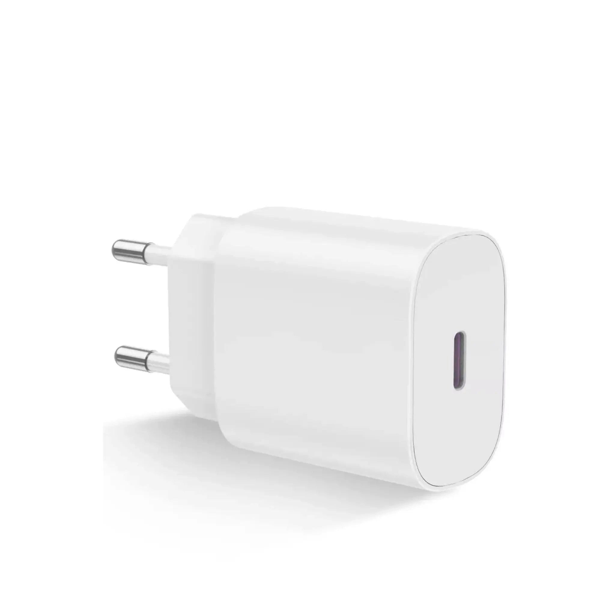 Firelia Ladegerät 20W inkl. Ladekabel Lightning Smartphone-Ladegerät (Netzteil, Schnellladegerät, Für iPhone und iPad, Weiß) – Bild 3 von 3