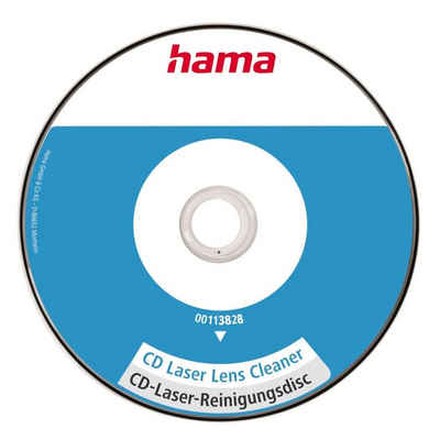 Hama Reinigungs-CD CD Laser Reinigungsdisk, mit Reinigungsflüssigkeit, einzeln verpackt