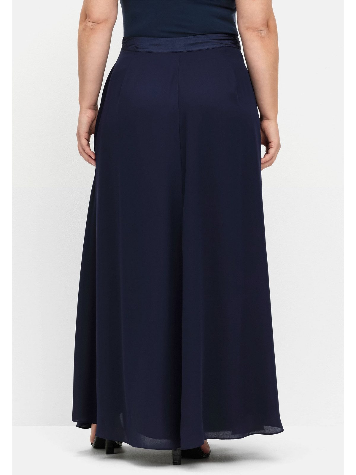 Sheego A-Linien-Rock Große Größen mit raffiniertem Seitenschlitz