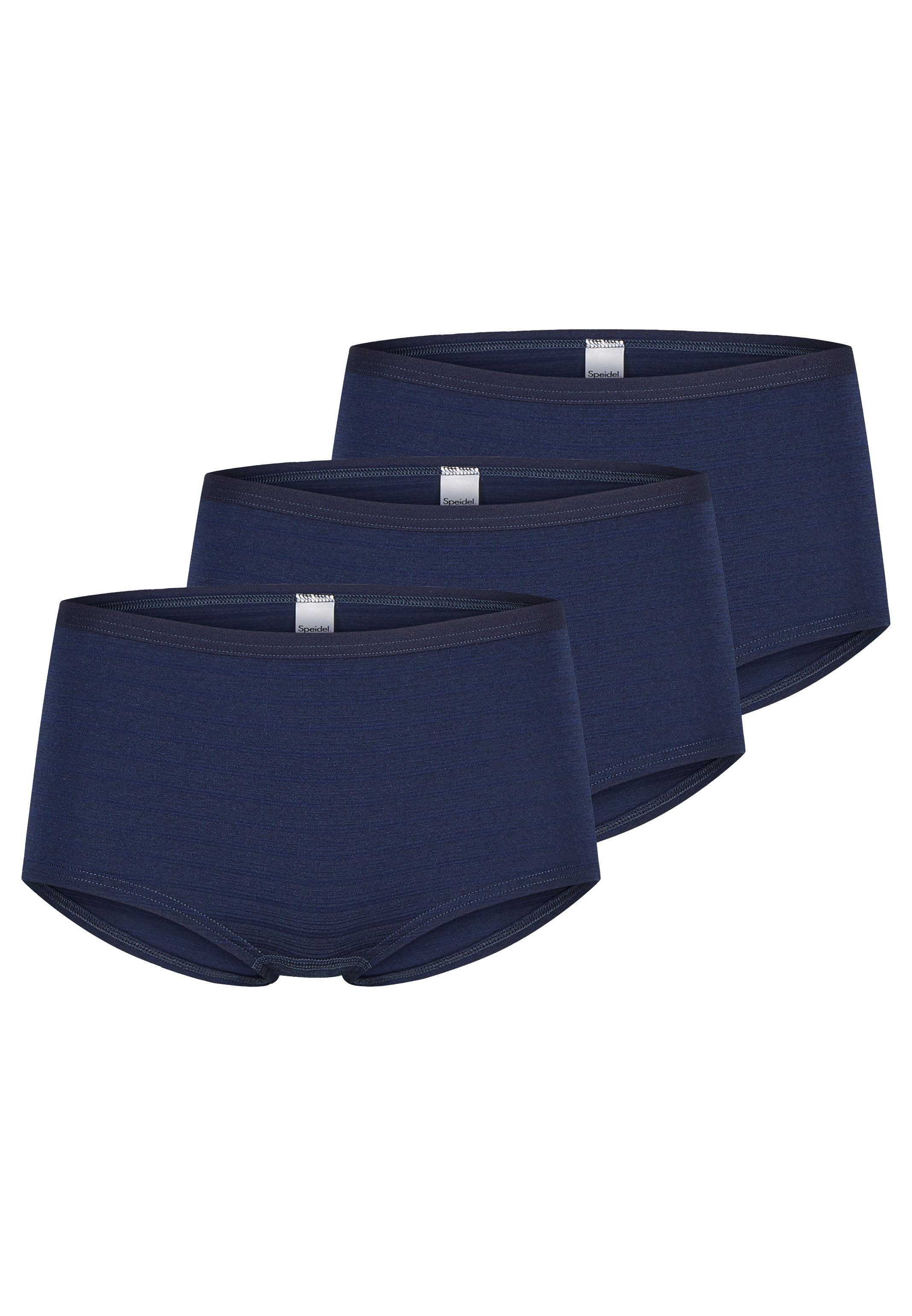 Speidel Panty 3er Pack Cotton & More (Spar-Set, 3-St) Panty - Baumwolle - Atmungsaktiv - Elastischer Tragekomfort