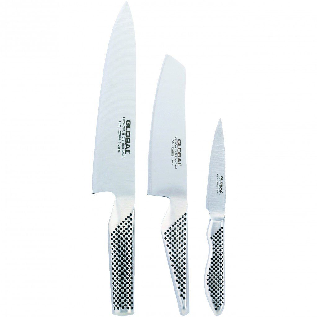 GLOBAL Ножи-Set Yoshikin G-2538 (Spar-Set, 3-tlg)