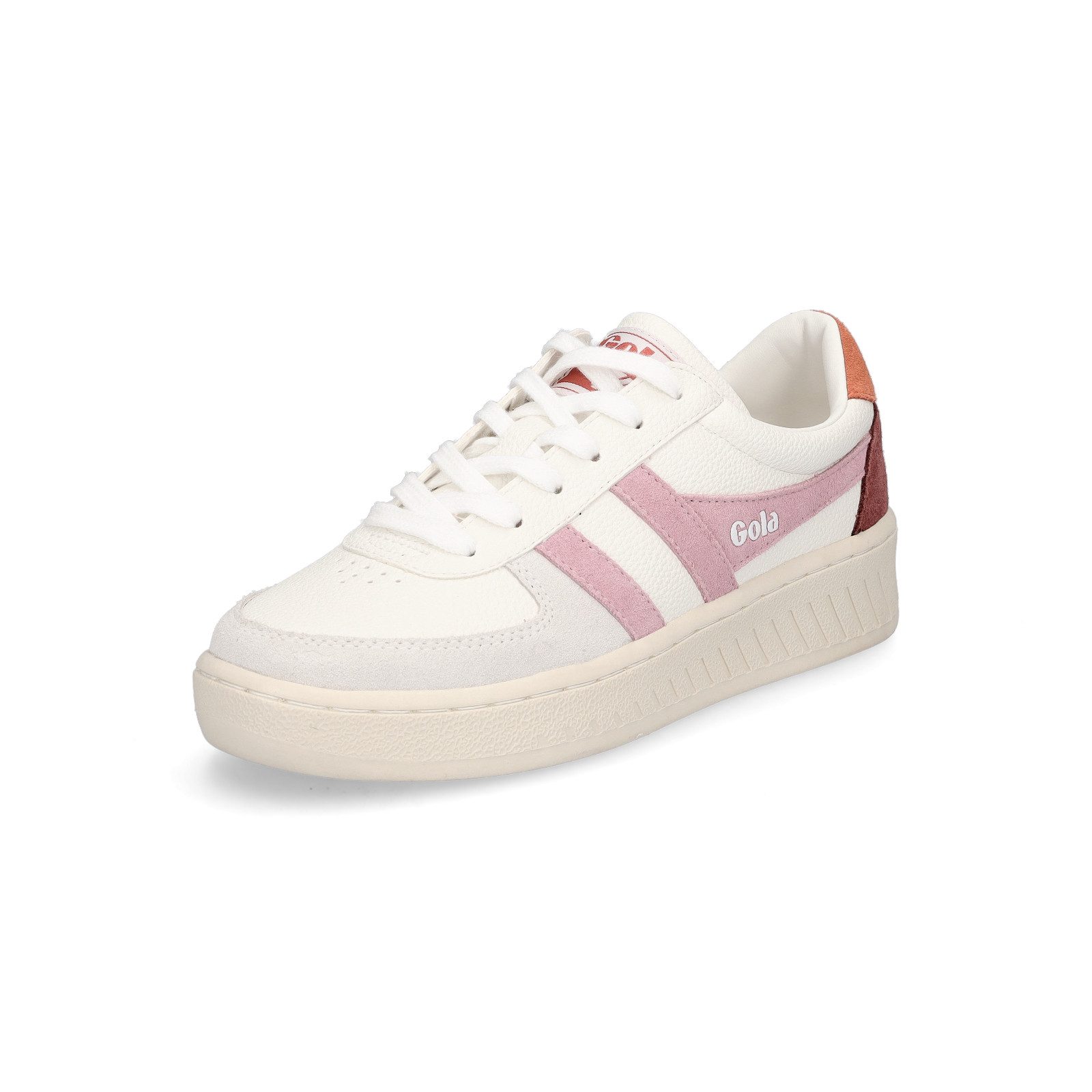 Gola Damen Sneaker Grandslam Trident weiß rosa Sneaker