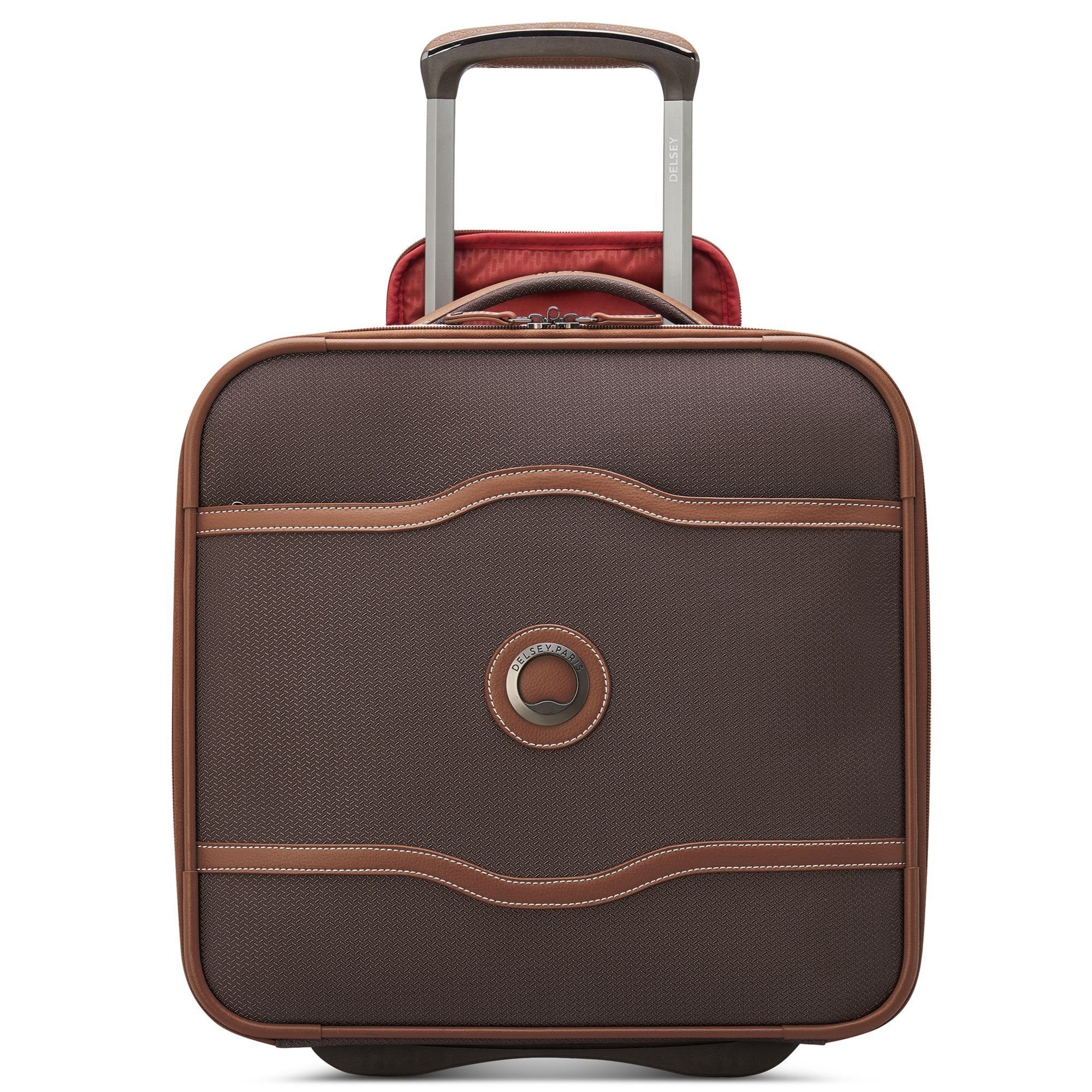 Delsey Weichgepäck-Trolley Chatelet Air 2.0, 2 Rollen, Polyester braun