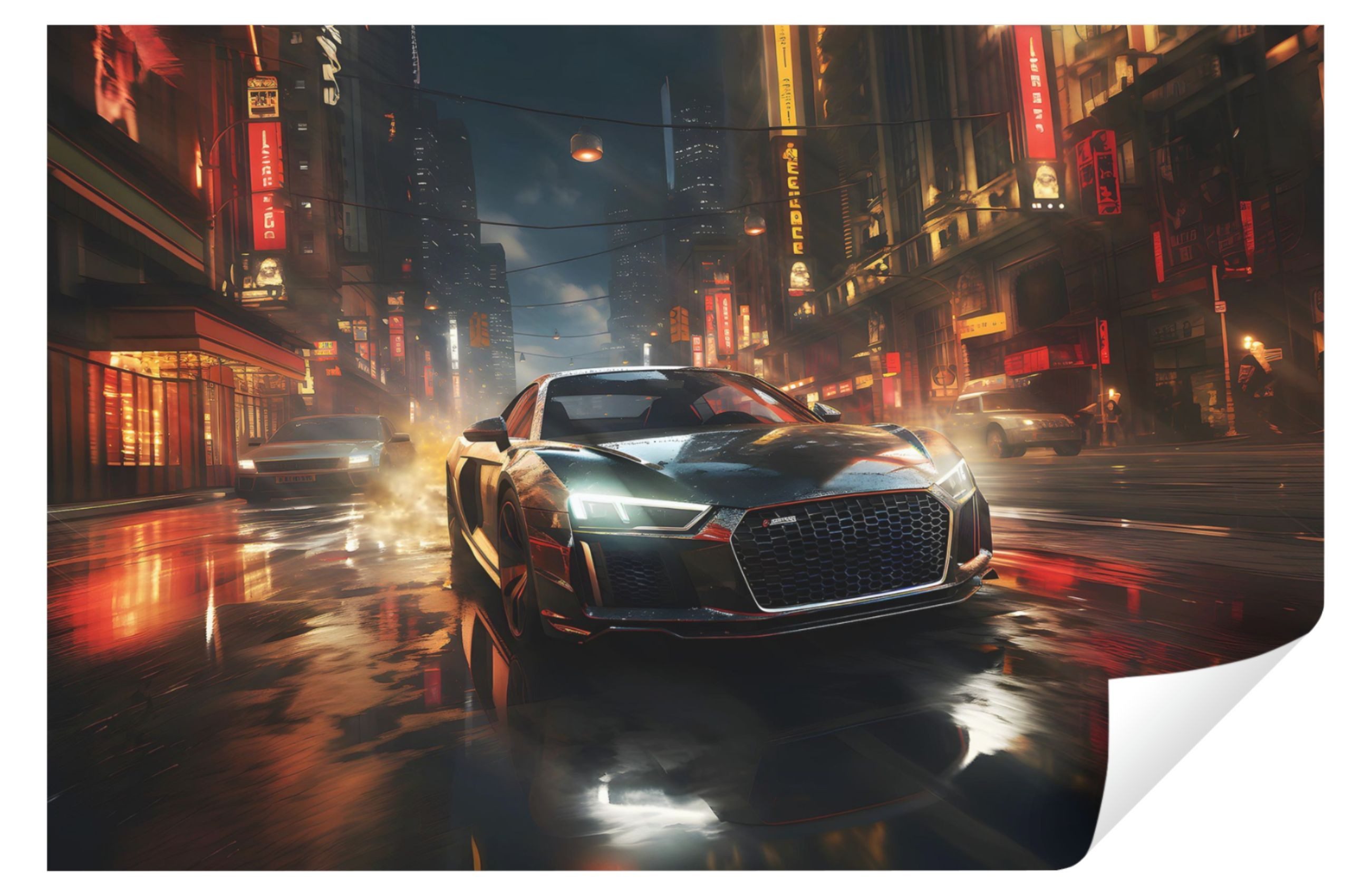 Wallarena Fototapete Kinderzimmer Jungen Auto Jugend Vlies Tapete Vliestape günstig online kaufen