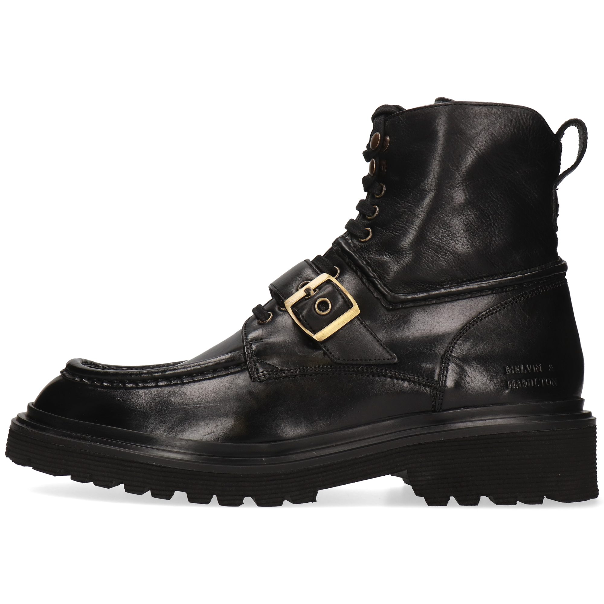 Melvin & Hamilton Matteo 2 Leder-Stiefeletten für Herren Stiefelette Plateausohlen, Echtes Leder, Vegetabile Gerbung