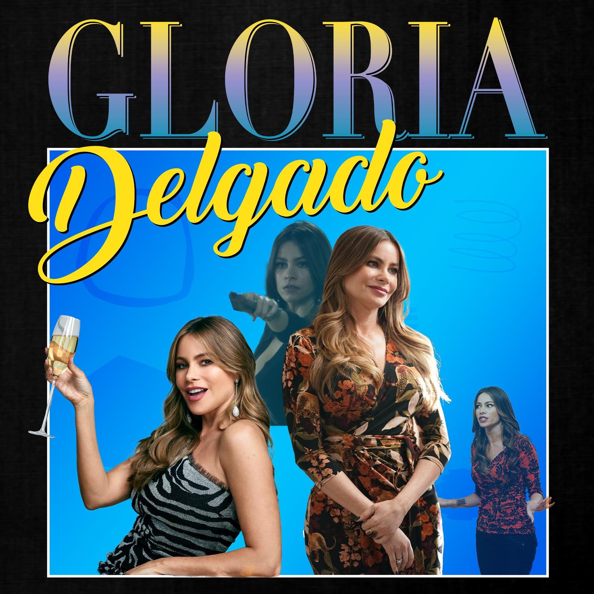 Gloria Charaktere Quattro Delgado Herren Formatee Family - Kurzarmshirt Modern (1-tlg)