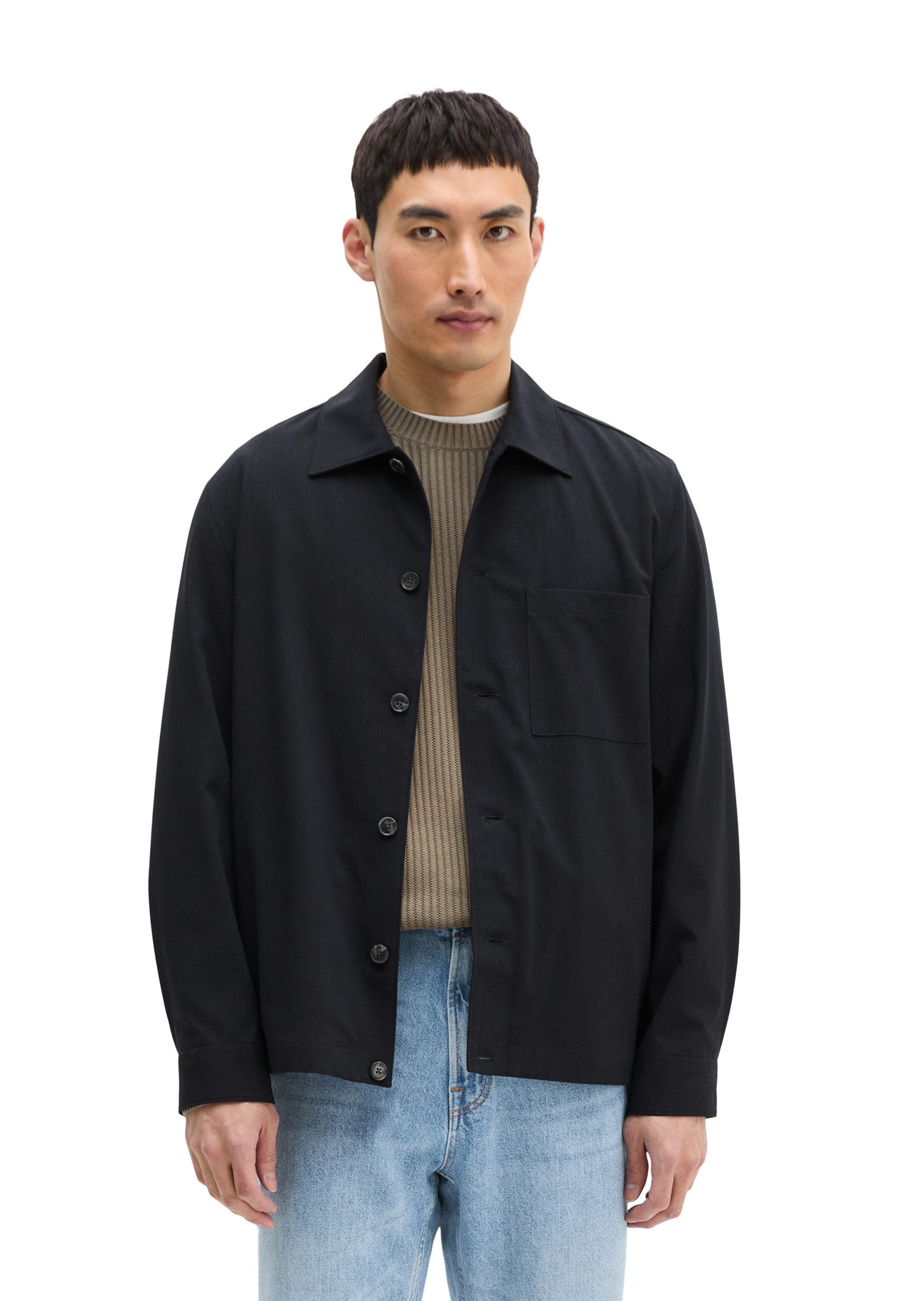 Marc O'Polo Kurzjacke aus sommerlichem Woll-Mix