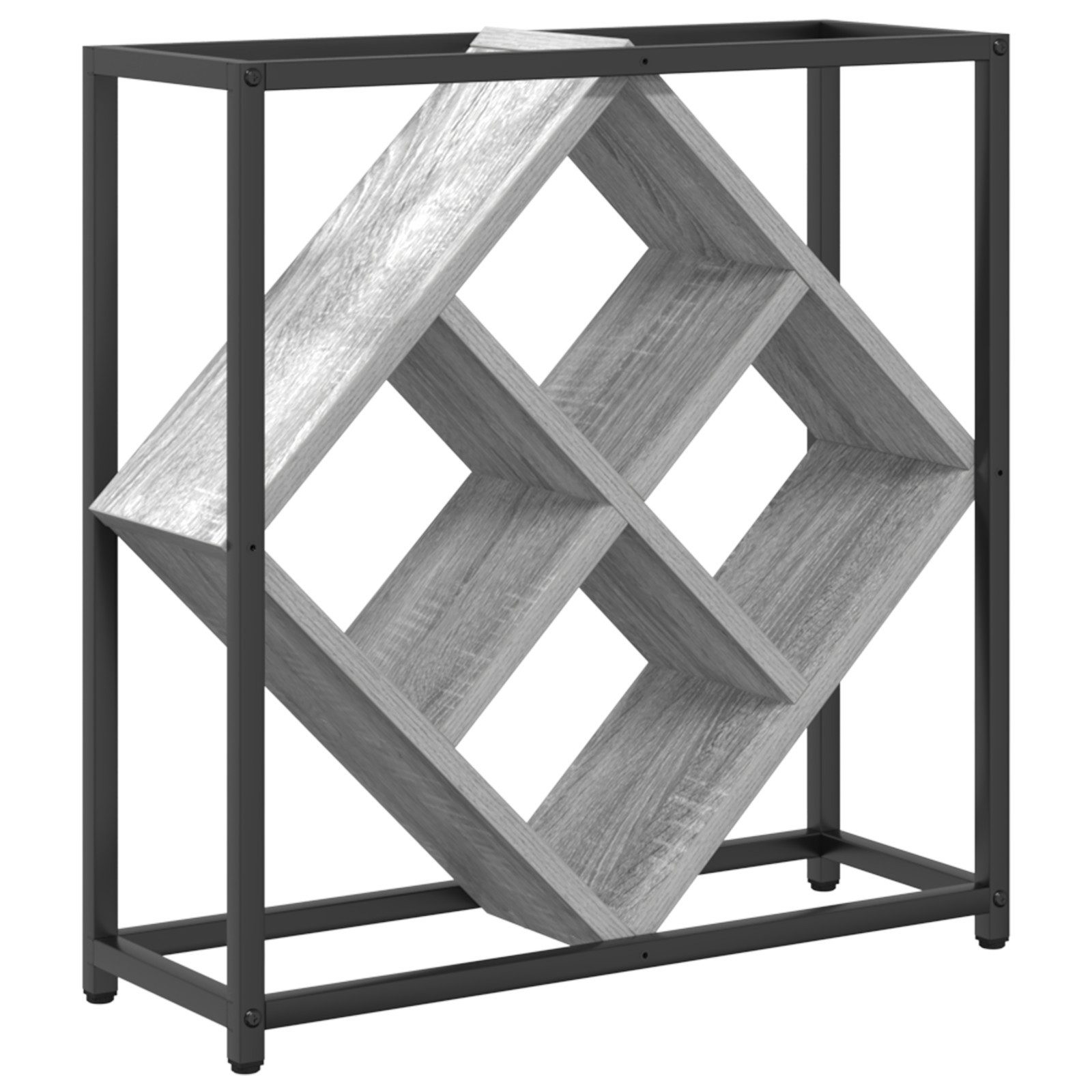 vidaXL Weinregal Weinregal Grau Sonoma 51x18x52,5 günstig online kaufen