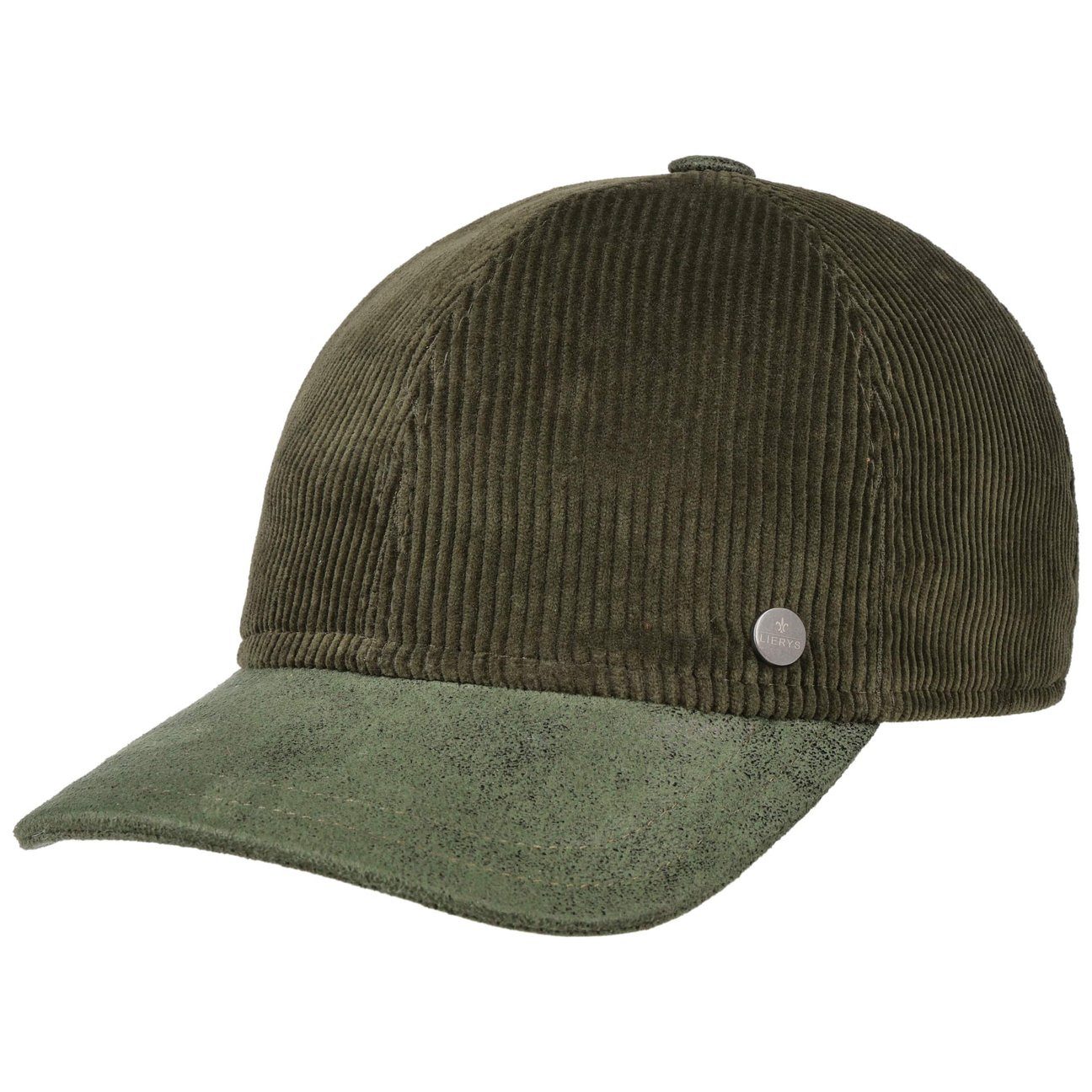 Lierys Baseball Cap (1-St) Basecap Metallschnalle, Made in Italy