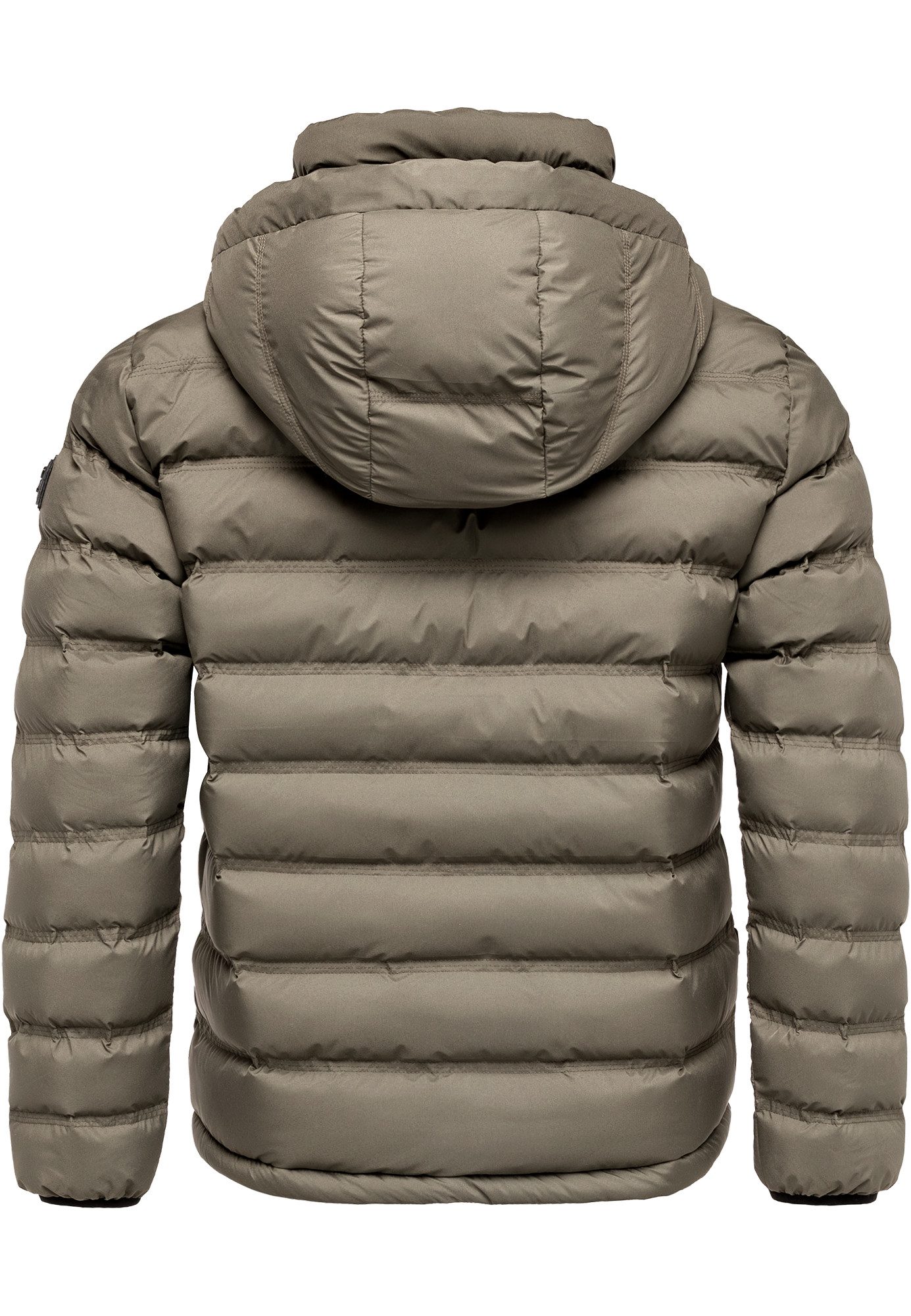 REPUBLIX Winterjacke BRAXTON Herren Gefütterte Winter Jacke für Männer mit Kapuze