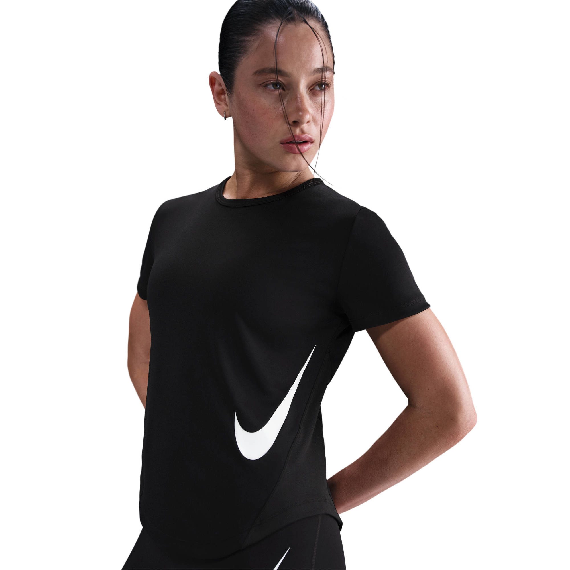 Nike Lauftop W NK TEMPO SWSH HBR DF SS TOP für Laufaktivitäten, aus Polyest günstig online kaufen