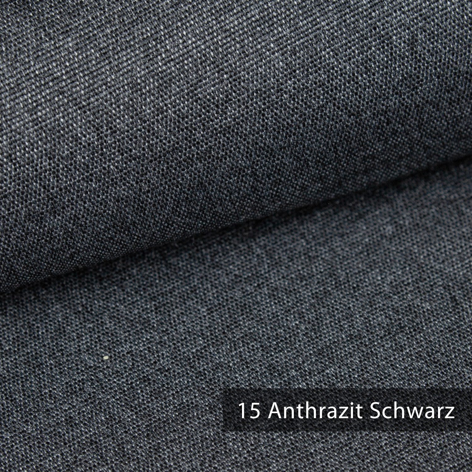 novely® Stoff JUKENAU - Melange Möbelstoff - Mediterraner Polsterstoff, Robust, Kuschelweich, Pflegeleicht, Meterware, 1lfm
