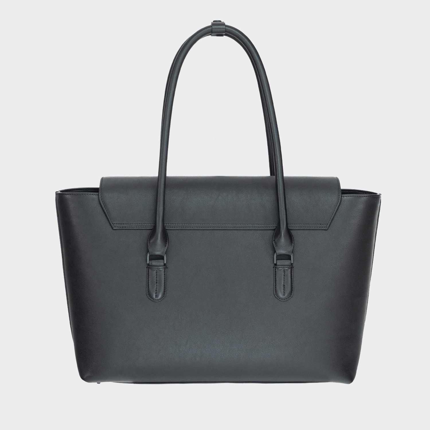 Braun Büffel Handtasche KAROLINE SIGNATURE Tote Large schwarz