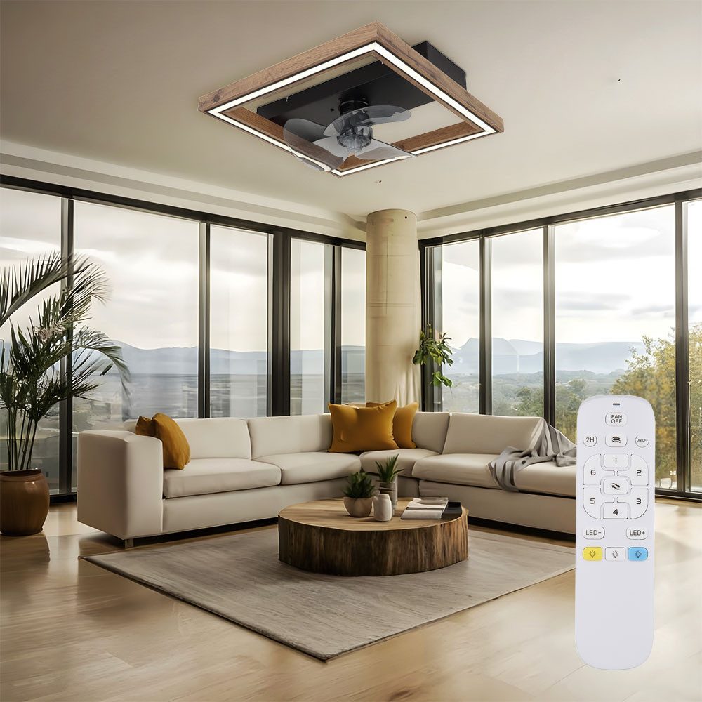 GLOBO LIGHTING Deckenventilator, Deckenventilator Lüfter Deckenlampe günstig online kaufen