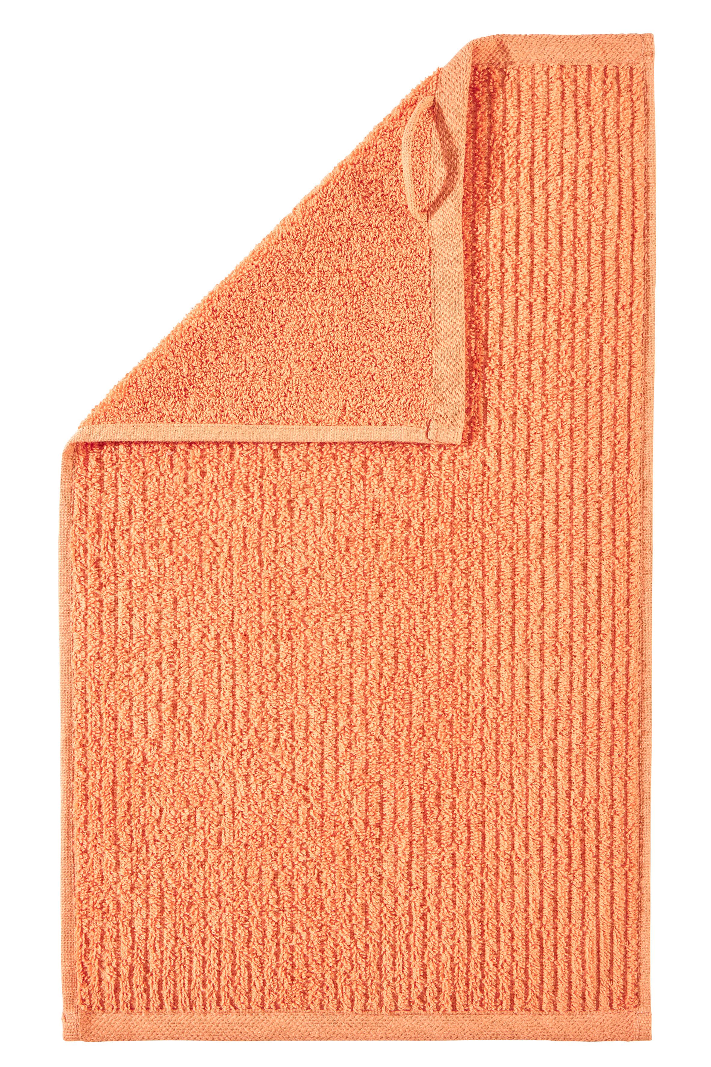 OTTO home Gästehandtücher Riva, 30x50, Premium Handtücher, 500 gr/m², Webfrottier (3-St), Hoch-Tief-Struktur, Streifen, weich, 5 Jahre Garantie – Bild 3 von 5