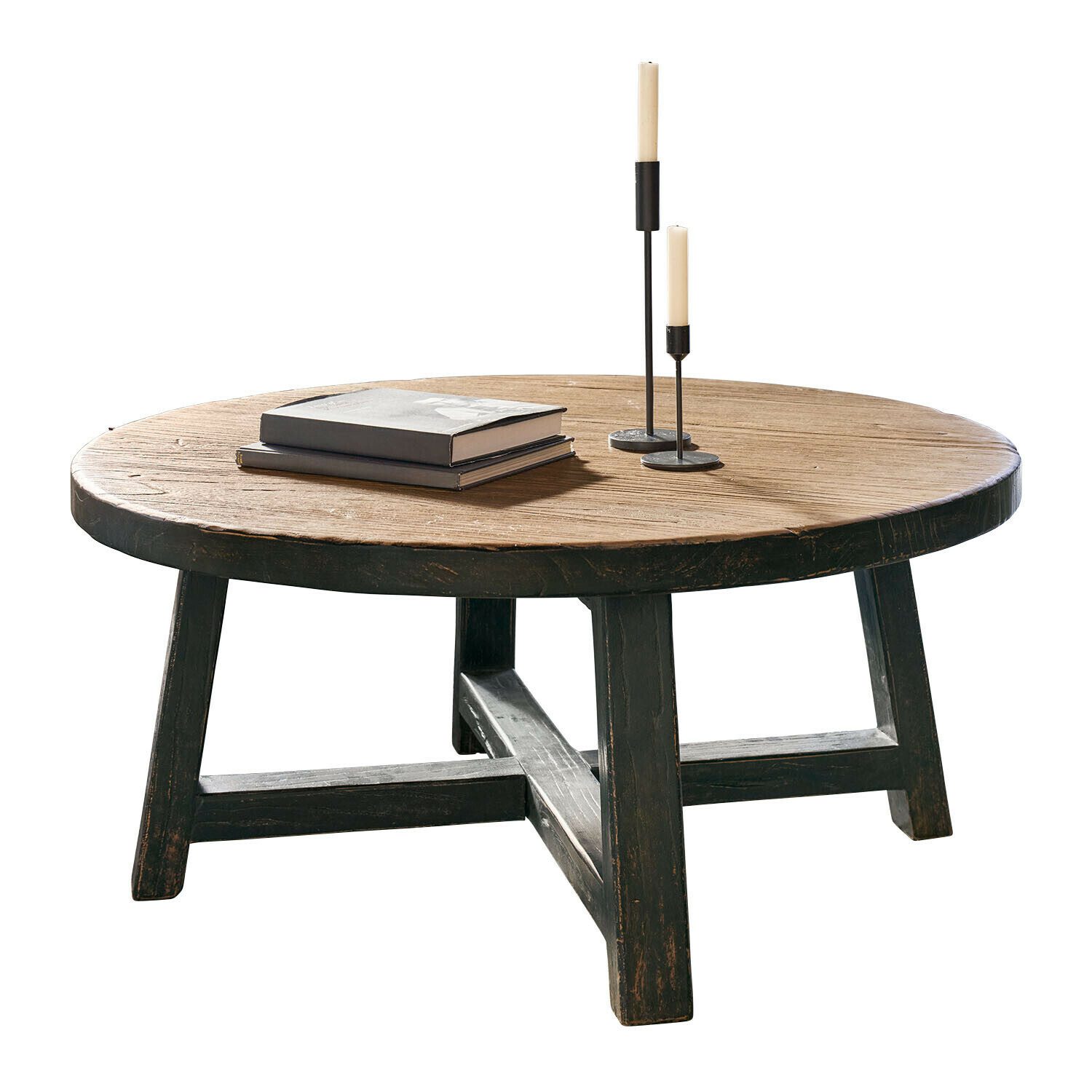 Mirabeau Couchtisch Couchtisch Gorivel schwarz/braun