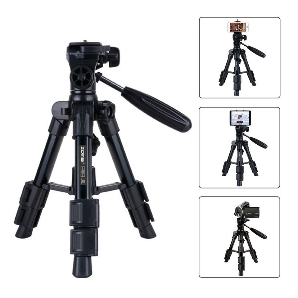 Kamera 53cm mit Abnehmbar mit Kamerastativ Tripod Dekorative Camera Stativ 3-Wege-Kopf Höhe,